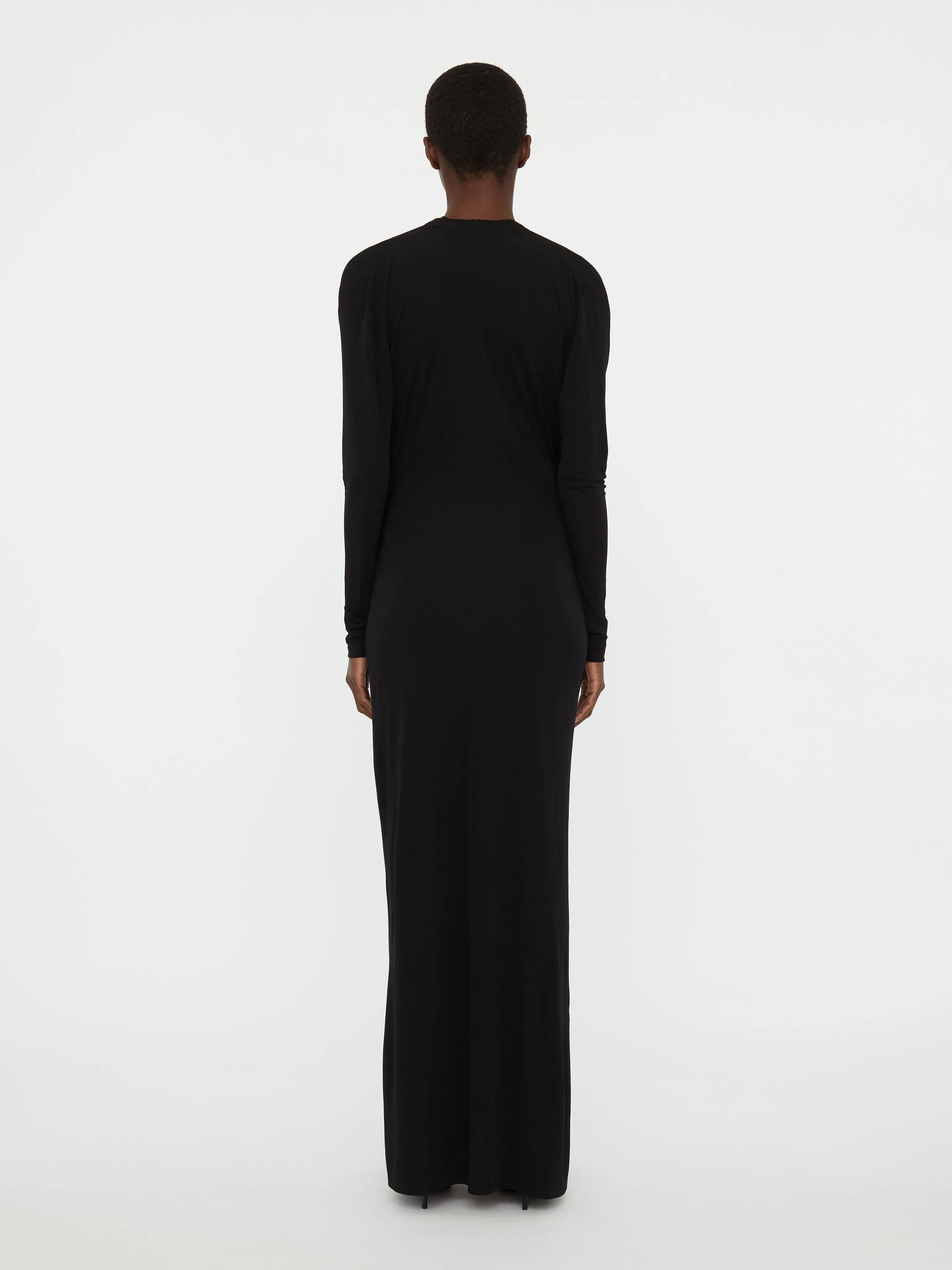 Lavalliere Draped Jersey Long Sleeve Dress sold by Christopher Esber product image thumbnail 5