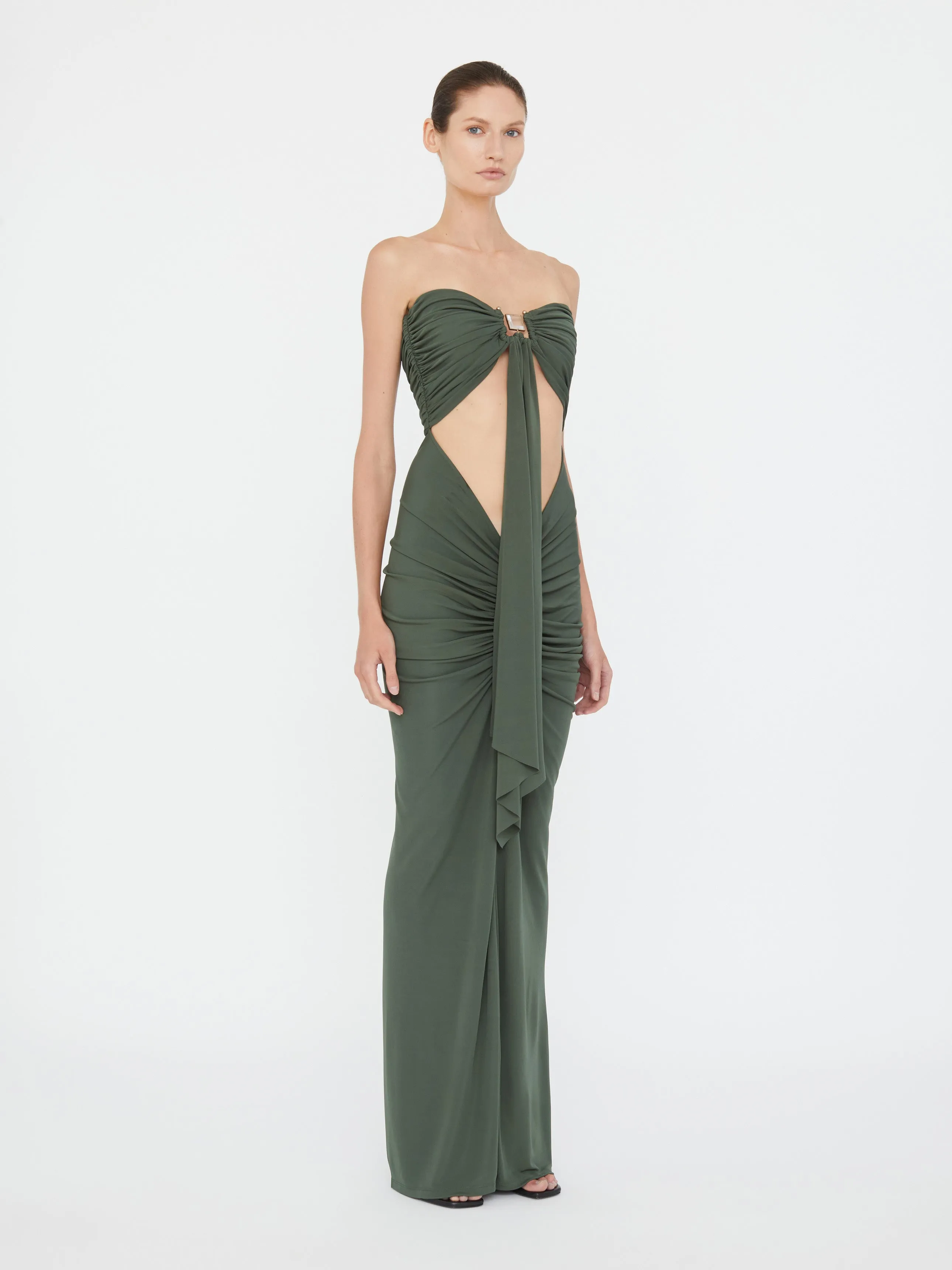 Bezel Quartz Disconnect Dress sold by Christopher Esber product image thumbnail 2