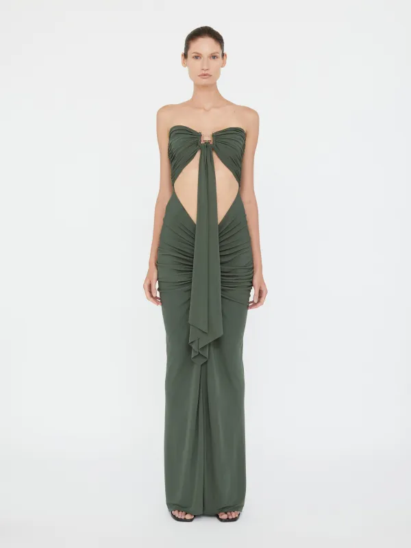 Bezel Quartz Disconnect Dress sold by Christopher Esber
