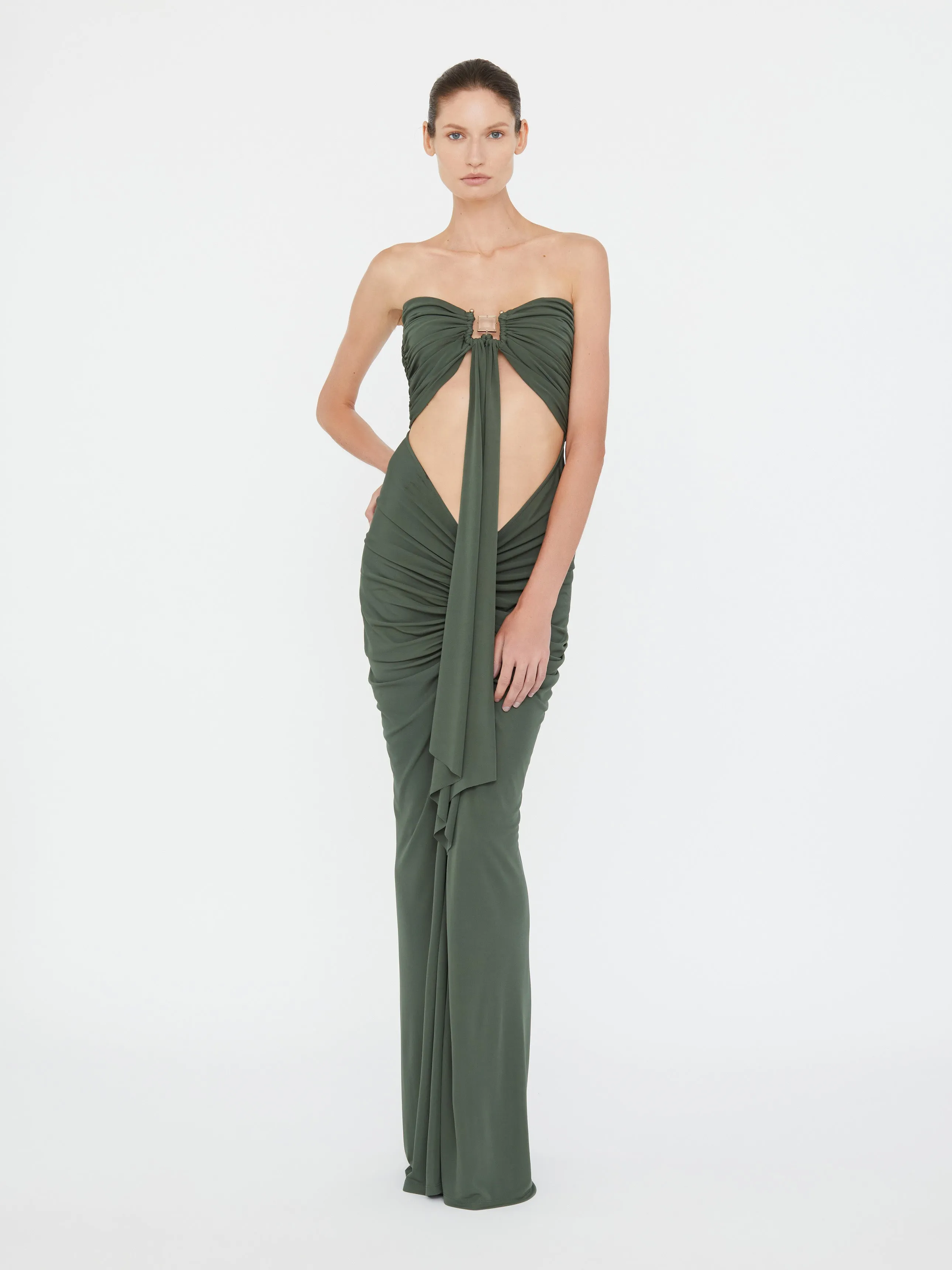 Bezel Quartz Disconnect Dress sold by Christopher Esber product image thumbnail 3