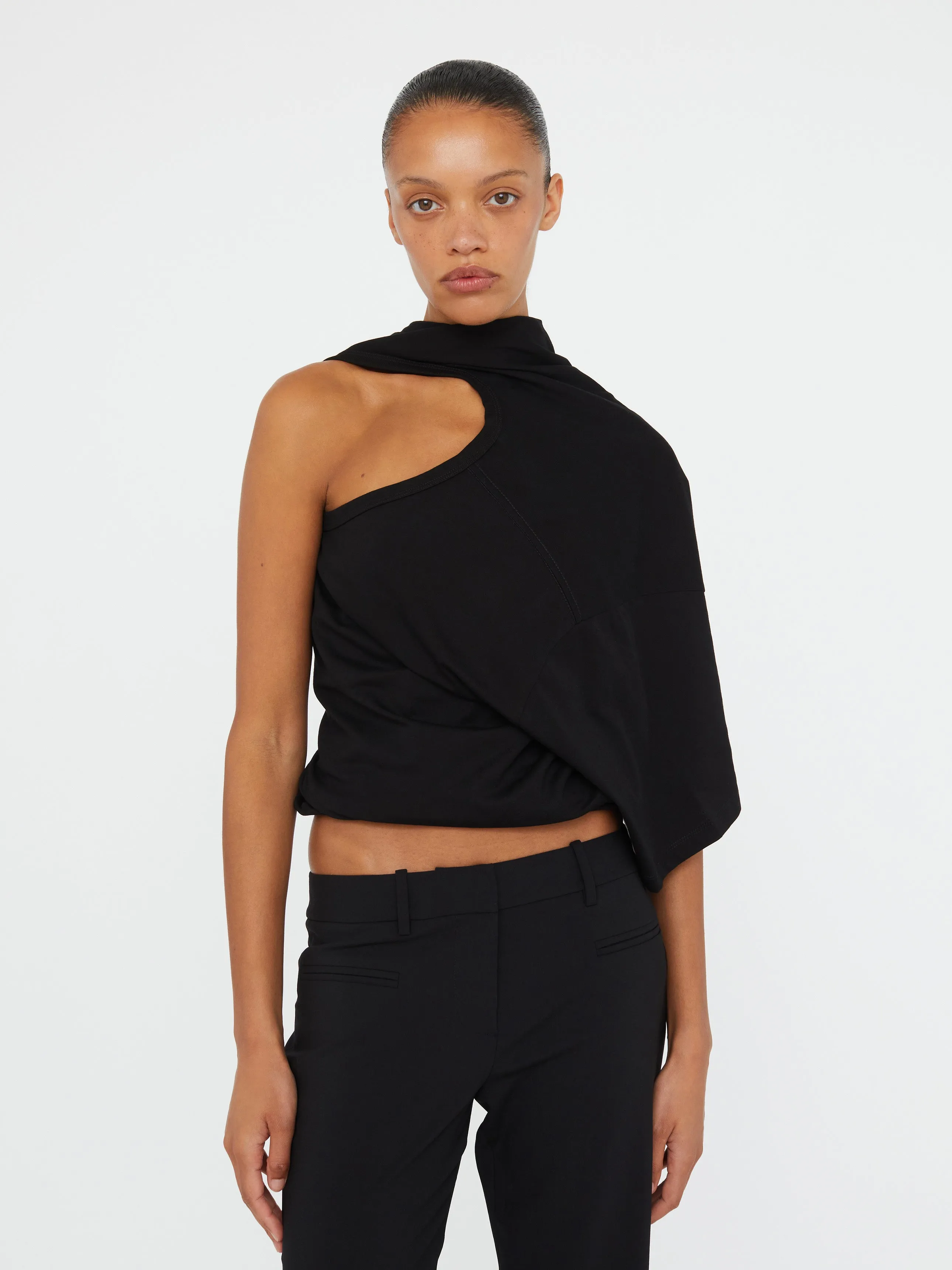 Distort Cutaway Tee sold by Christopher Esber