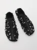 Frosted Beaded Mesh Flat sold by Christopher Esber