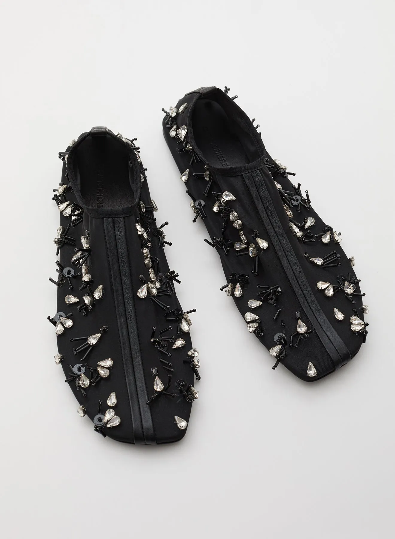 Frosted Beaded Mesh Flat sold by Christopher Esber product image thumbnail 3