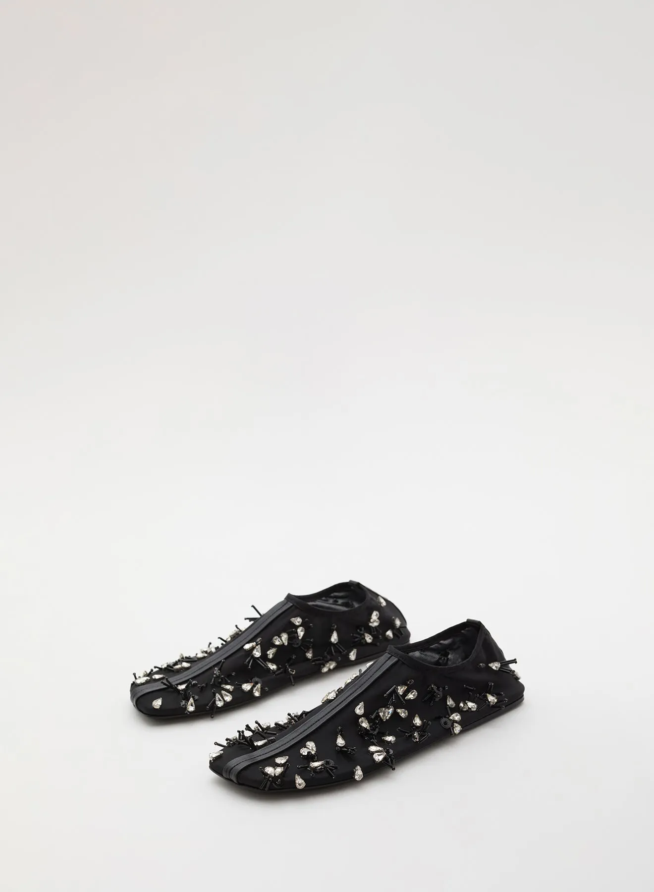 Frosted Beaded Mesh Flat sold by Christopher Esber product image thumbnail 2