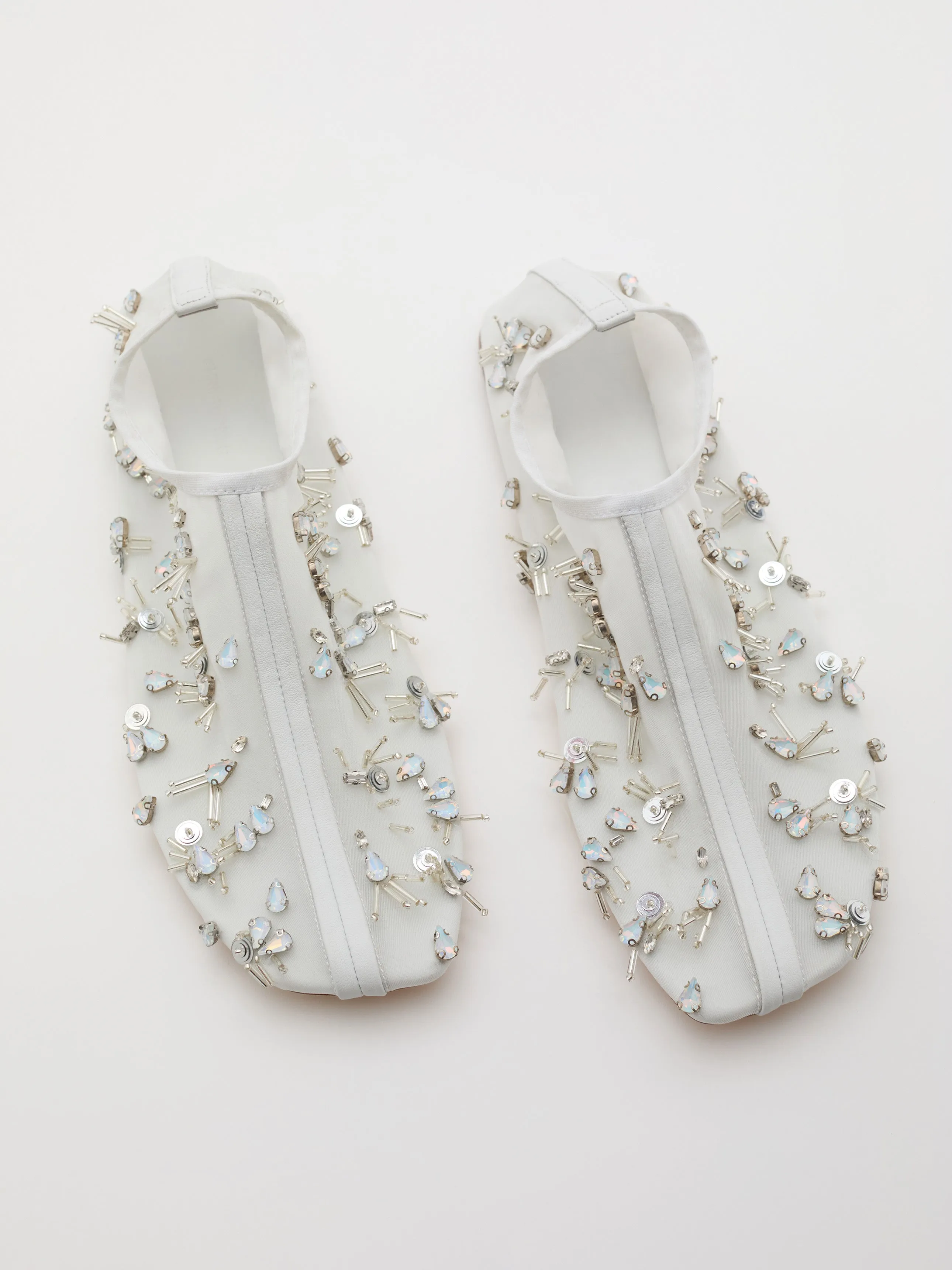 Frosted Beaded Mesh Flat sold by Christopher Esber product image thumbnail 3