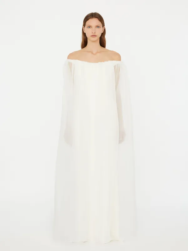 Vapour Overlay Silk Gown sold by Christopher Esber