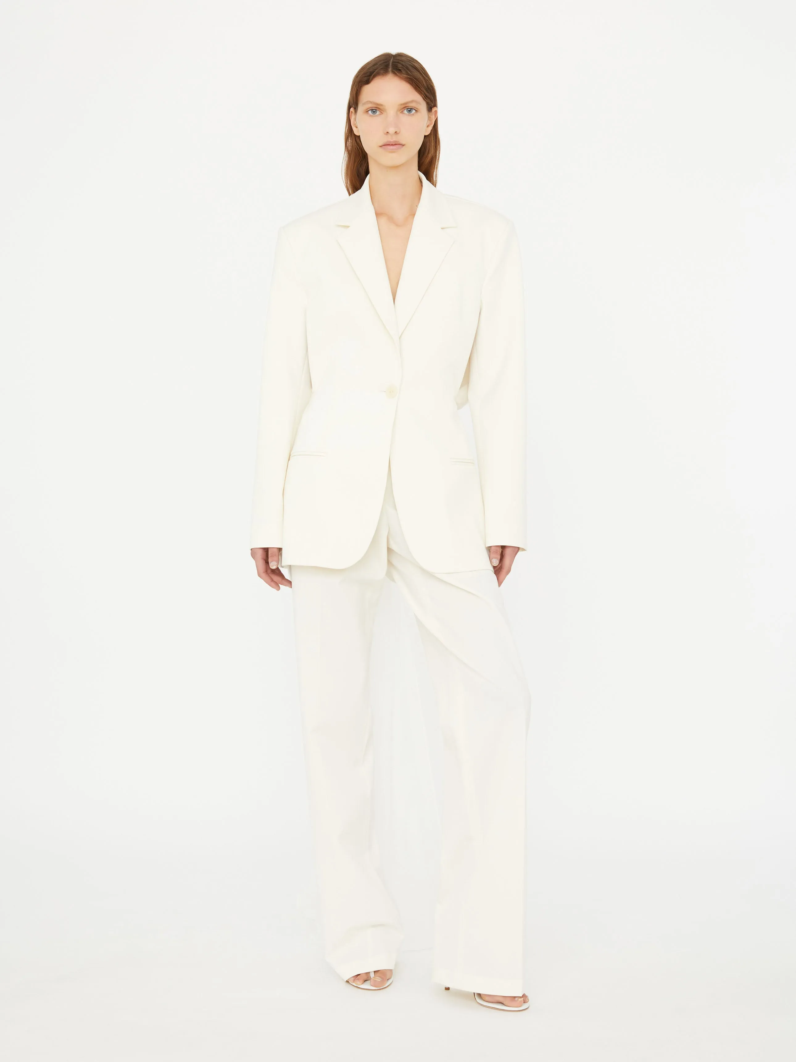 Intimate Bow Back Twill Blazer sold by Christopher Esber product image thumbnail 5