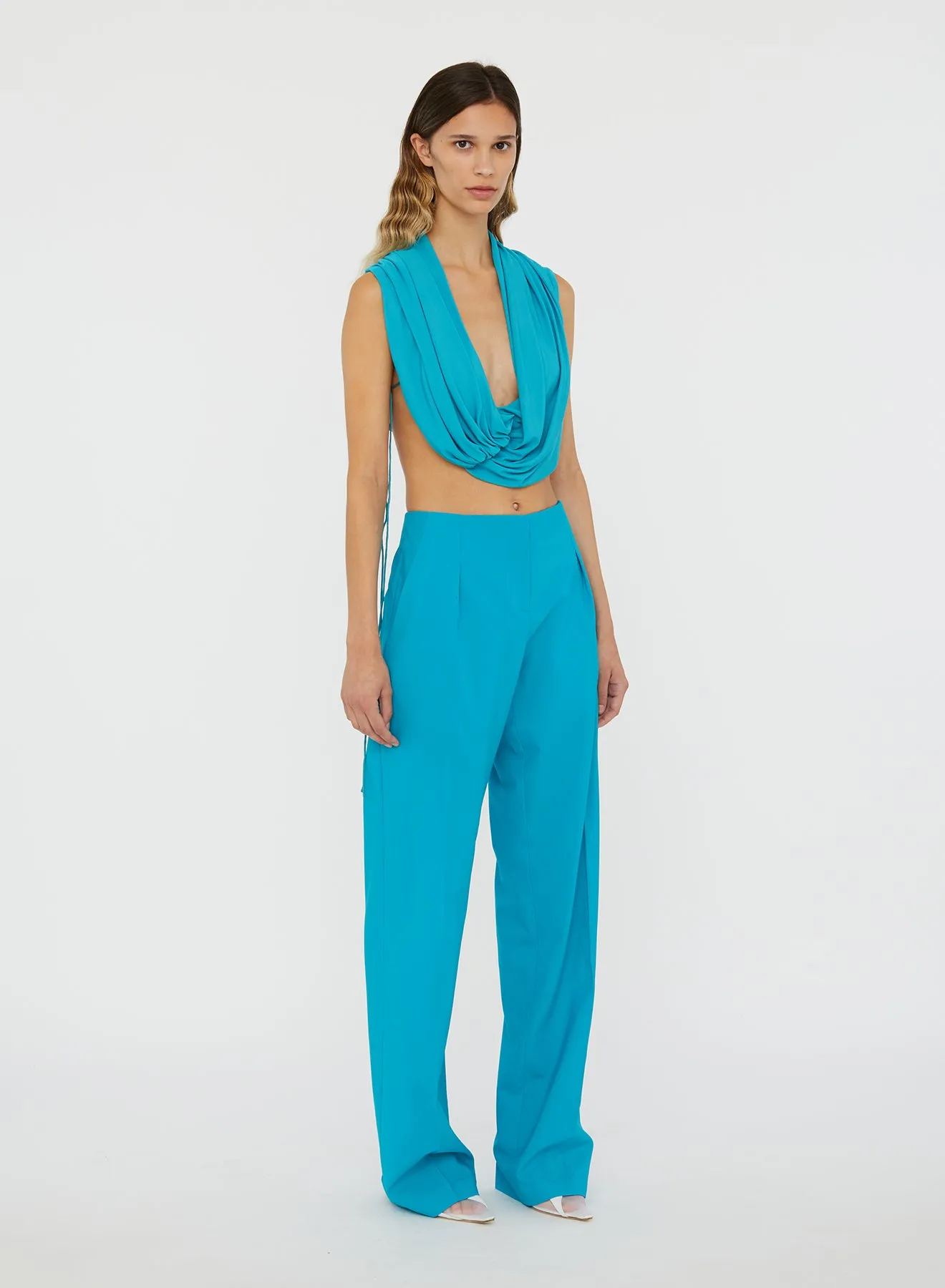 Interlock Jersey Drape Top sold by Christopher Esber product image thumbnail 3