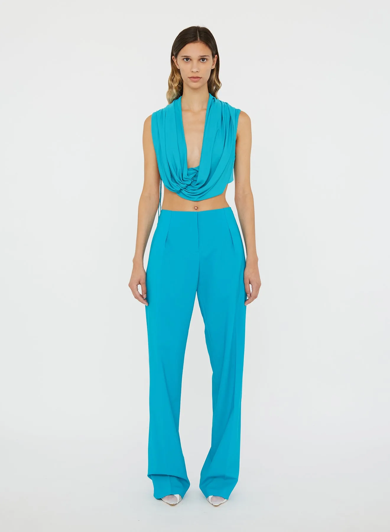 Interlock Jersey Drape Top sold by Christopher Esber product image thumbnail 2