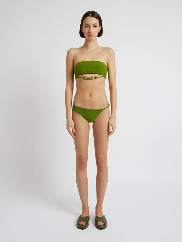 Crystal Strap Bikini Brief sold by Christopher Esber