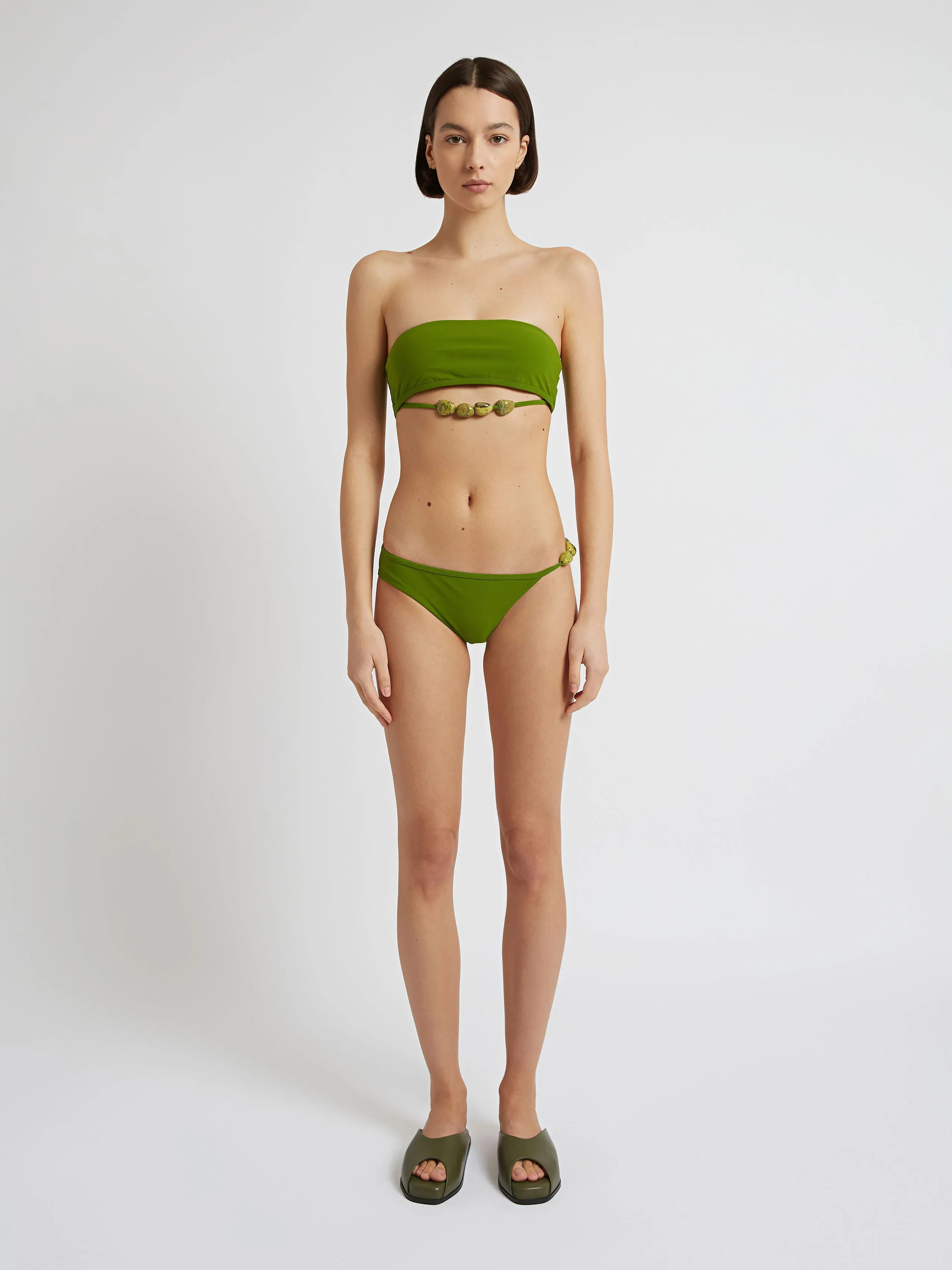 Crystal Strap Bikini Brief sold by Christopher Esber