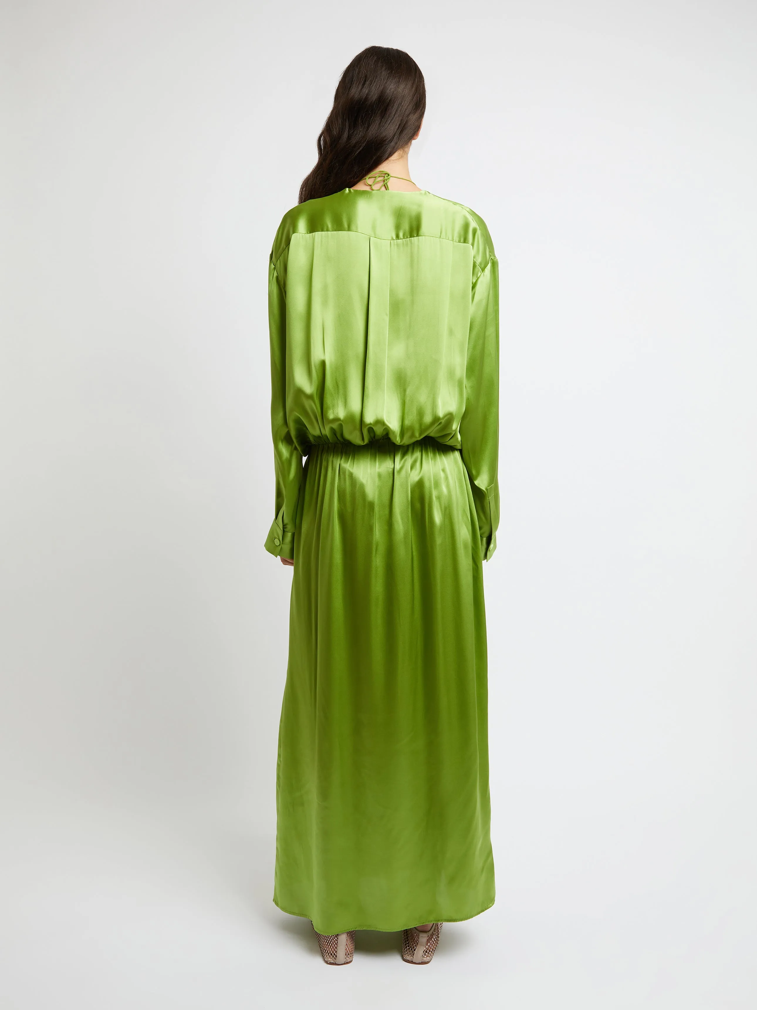 Verdant Falls Shirt Dress sold by Christopher Esber product image thumbnail 3