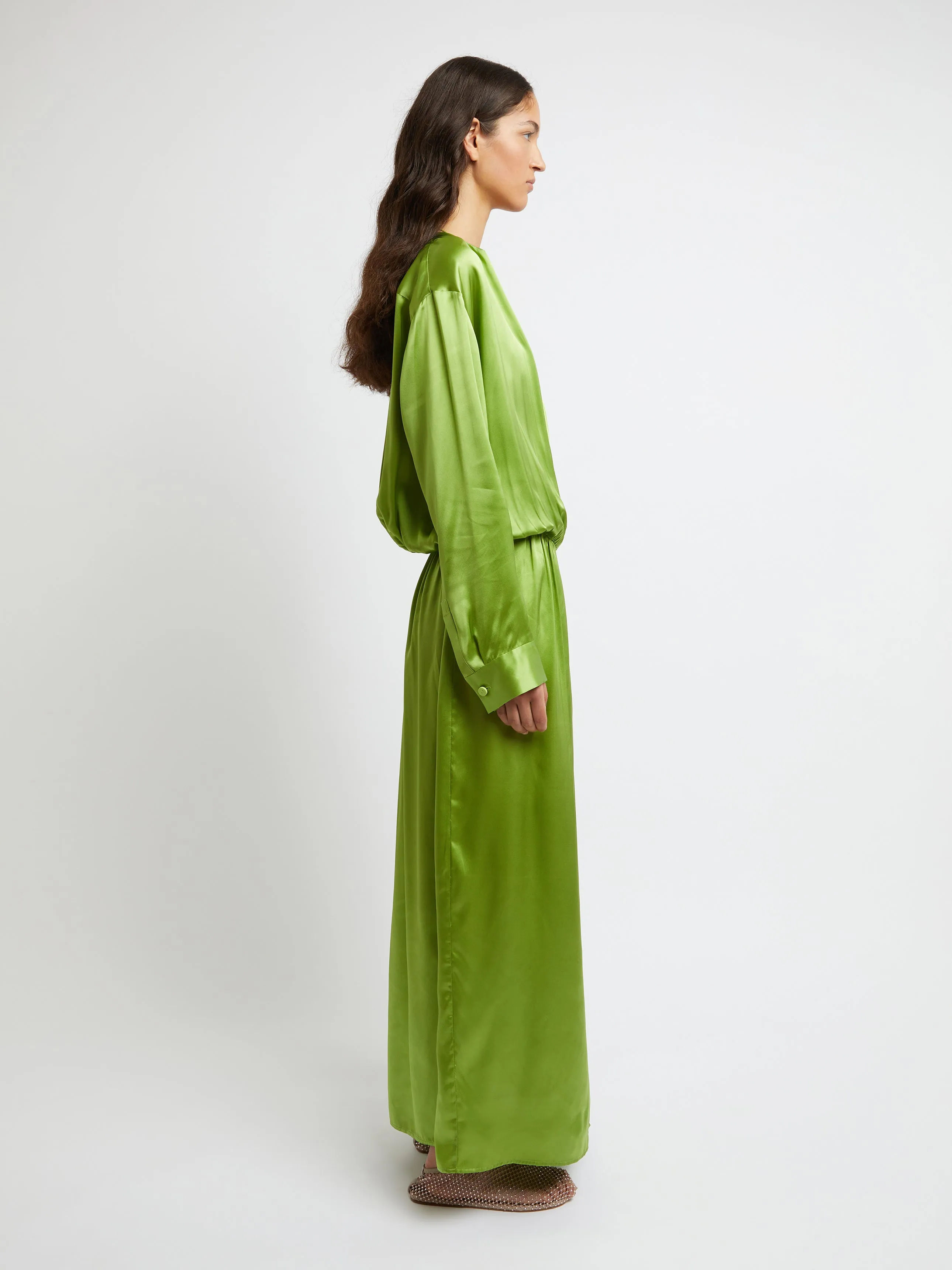 Verdant Falls Shirt Dress sold by Christopher Esber product image thumbnail 2