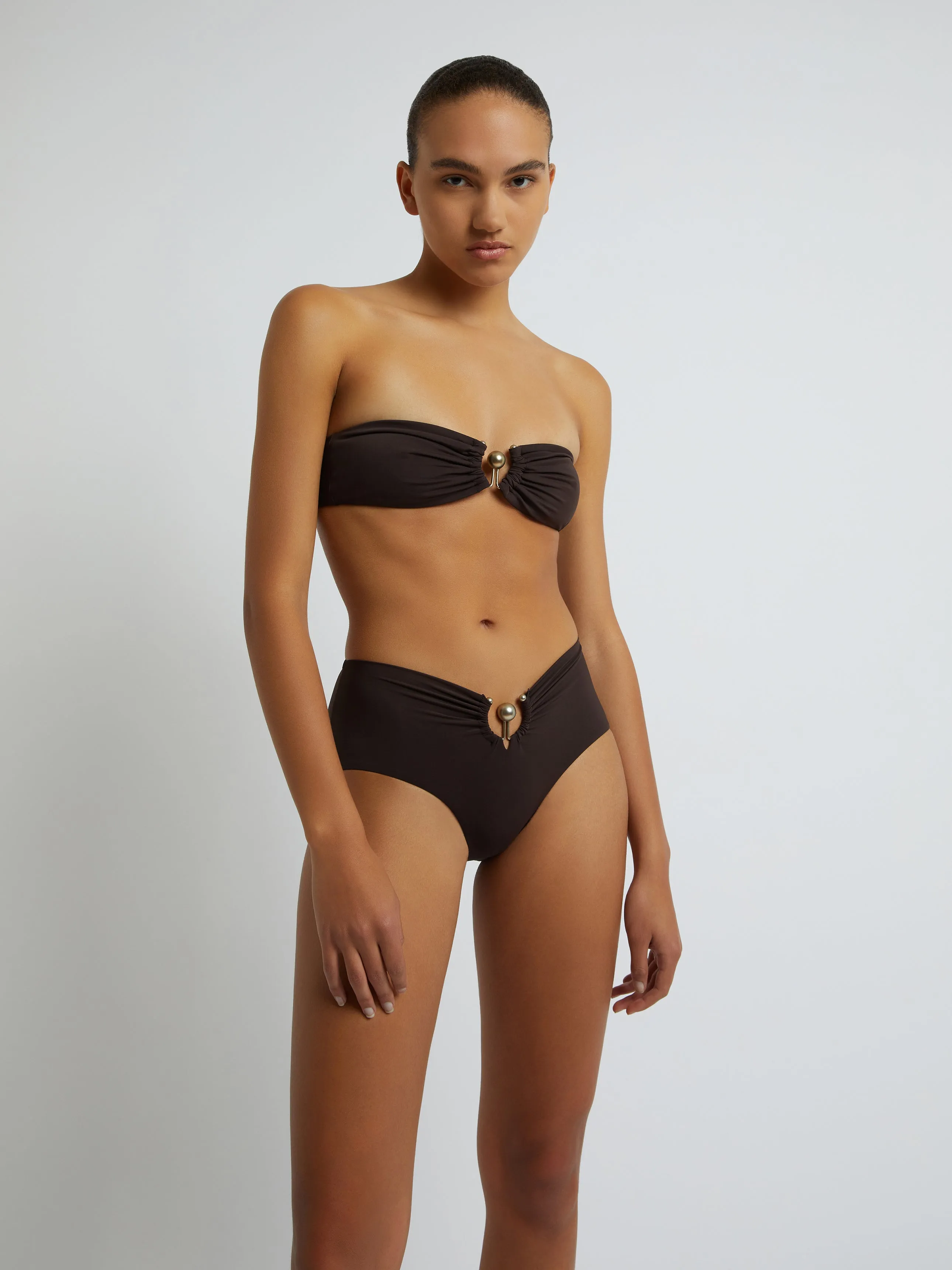 Ruched Prong Bandeau sold by Christopher Esber product image thumbnail 4