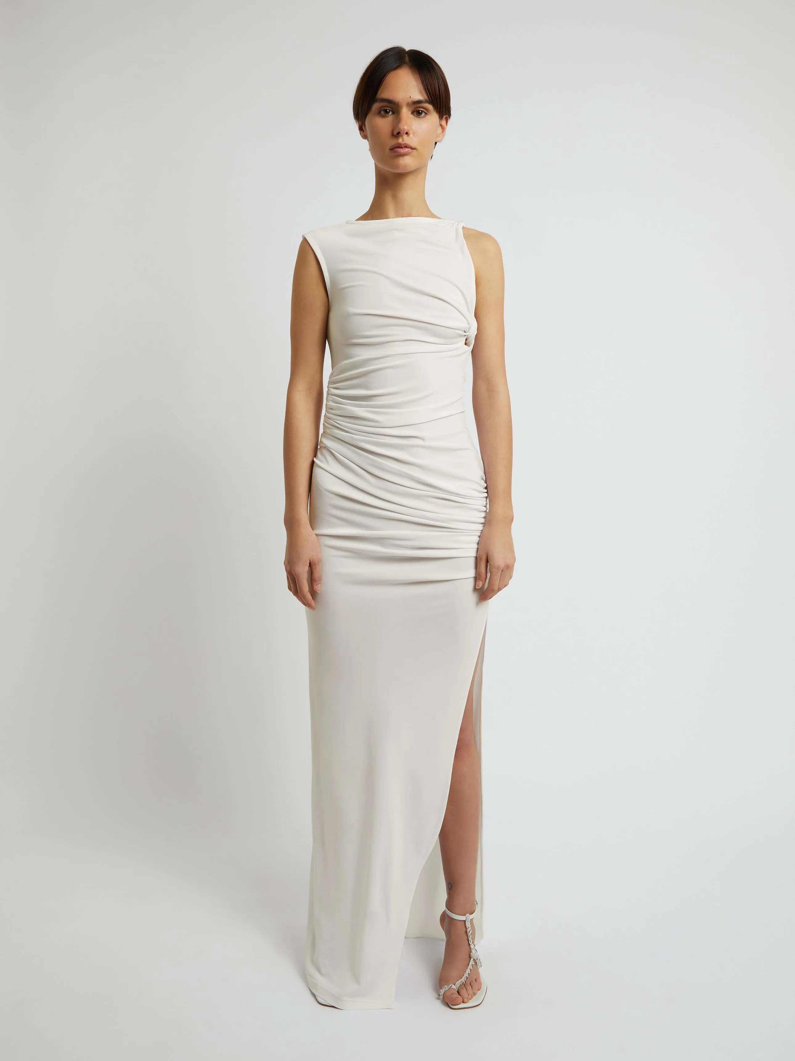 Gesine Twisted Column Dress sold by Christopher Esber