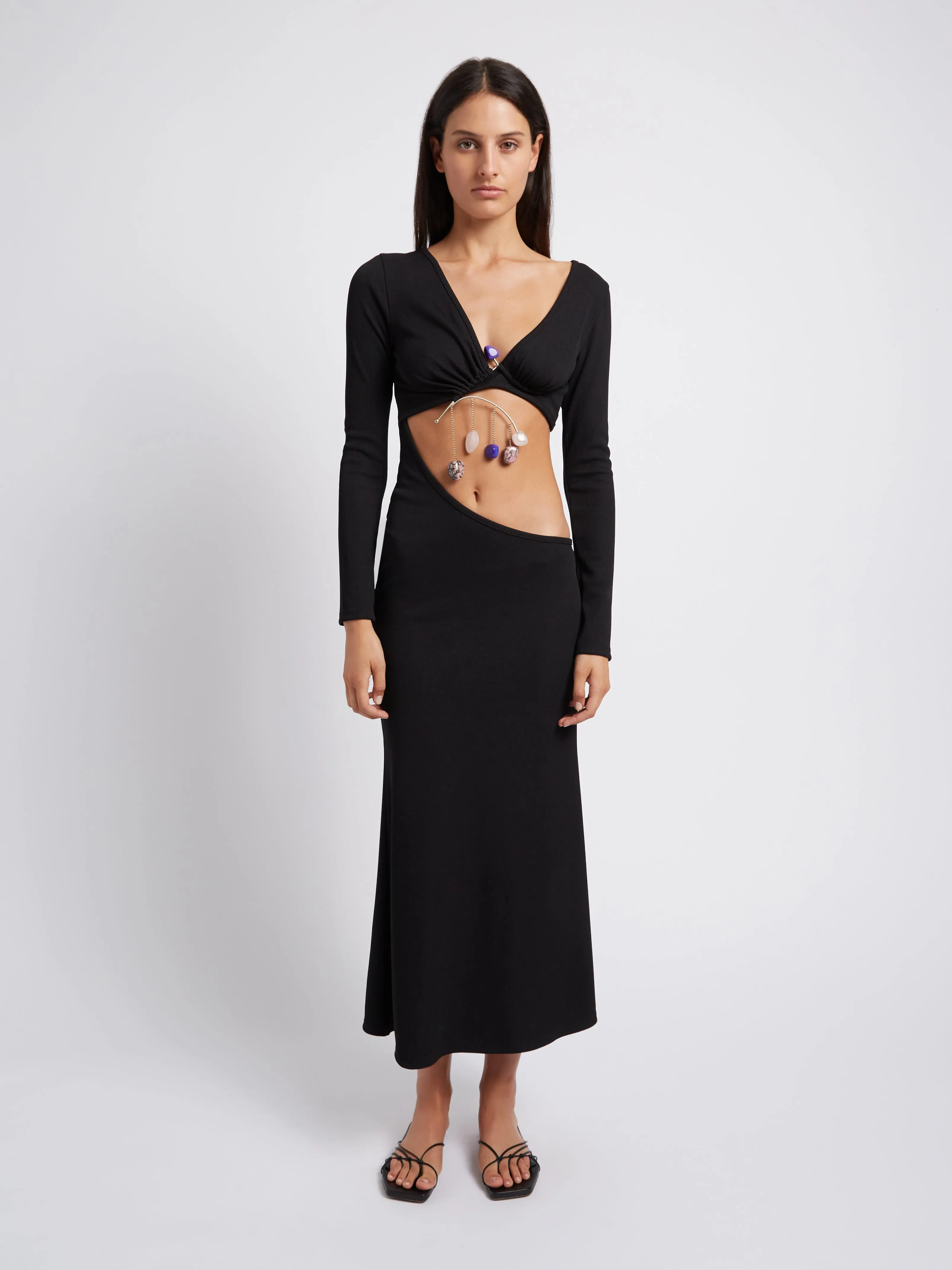 Long Sleeve Quartz Mobile Dress sold by Christopher Esber