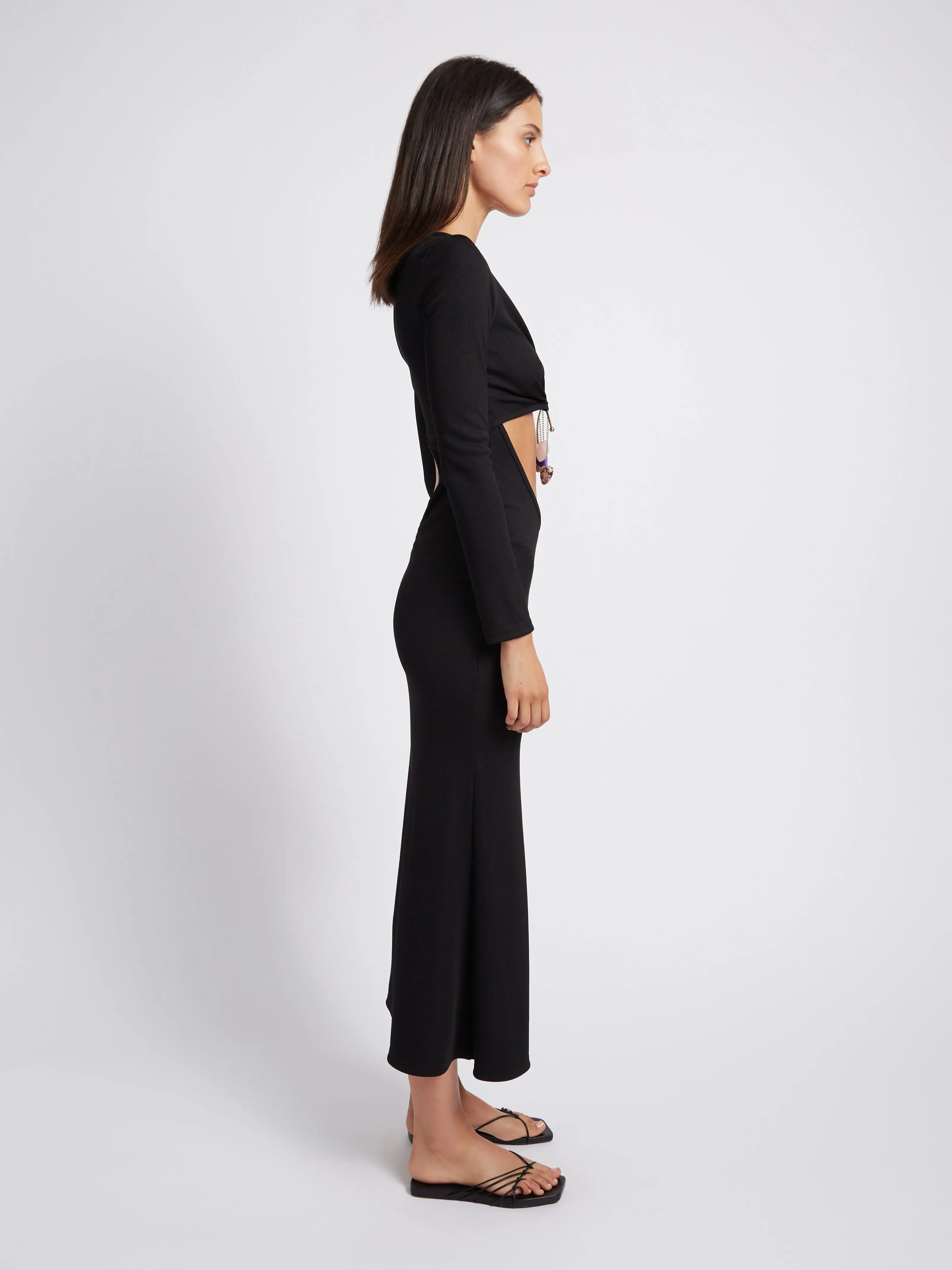 Long Sleeve Quartz Mobile Dress sold by Christopher Esber product image thumbnail 4
