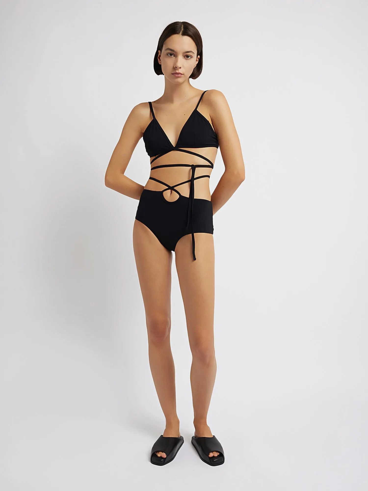 Looped Tie High Brief sold by Christopher Esber product image thumbnail 2