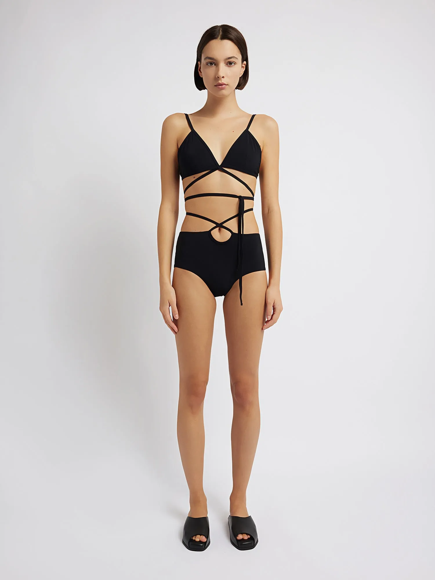 Looped Tie High Brief sold by Christopher Esber