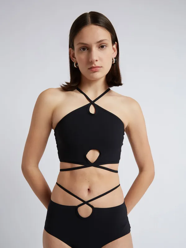 Double Looped Swim Top sold by Christopher Esber