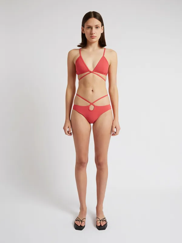 Looped Tie Bikini Brief sold by Christopher Esber