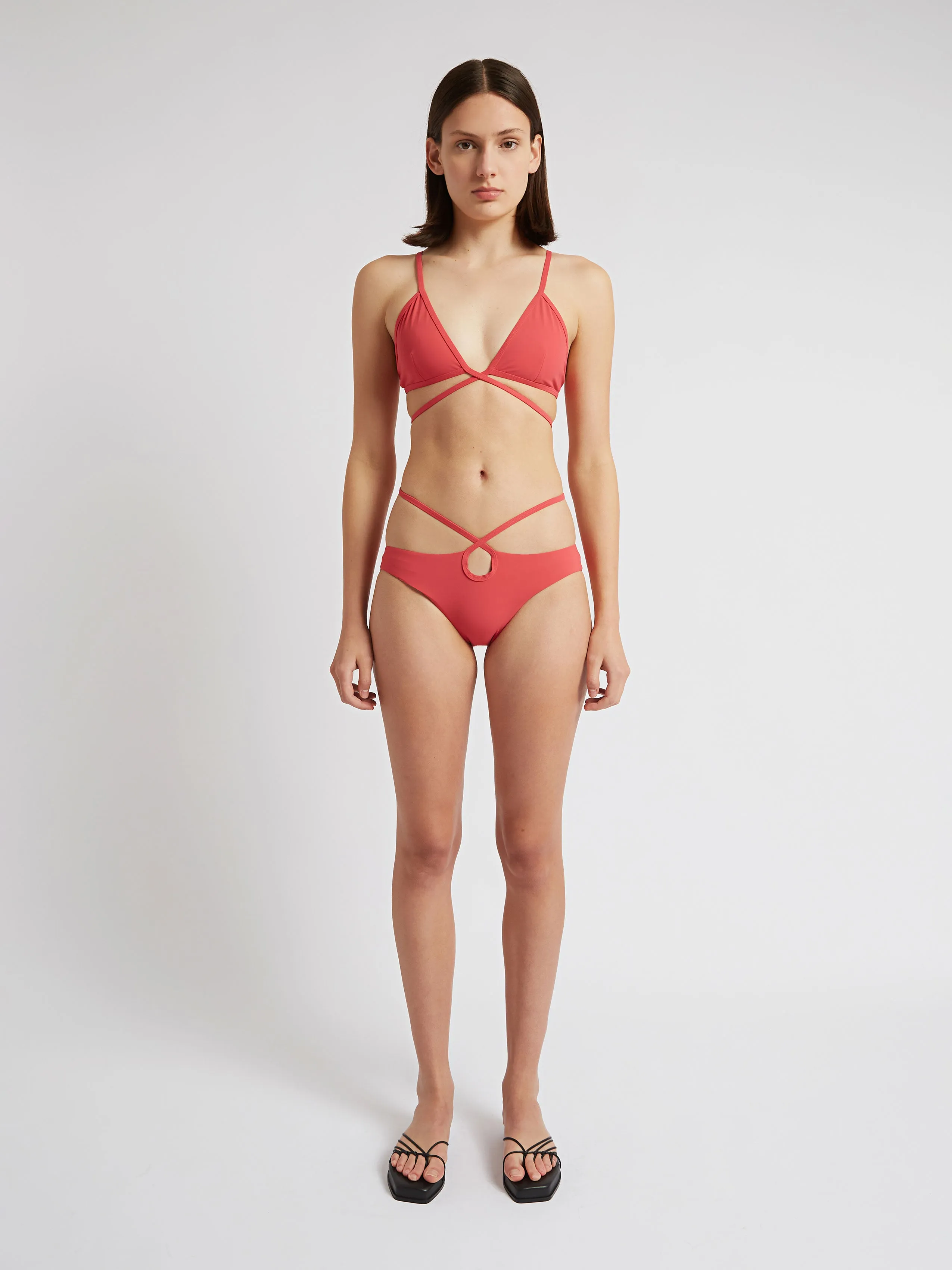 Looped Tie Bikini Brief sold by Christopher Esber