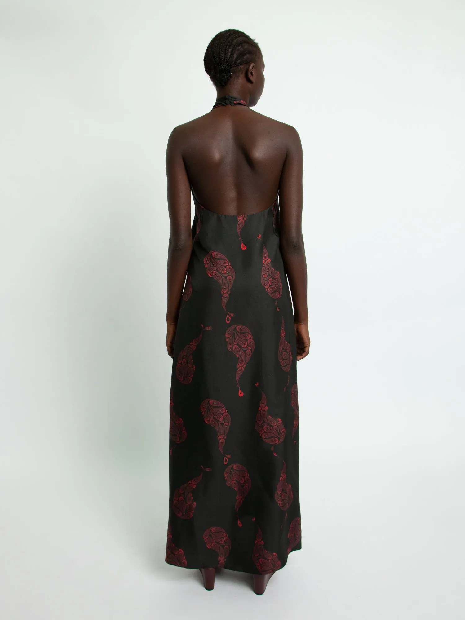 Twisted Halter Column Dress sold by Christopher Esber product image thumbnail 3