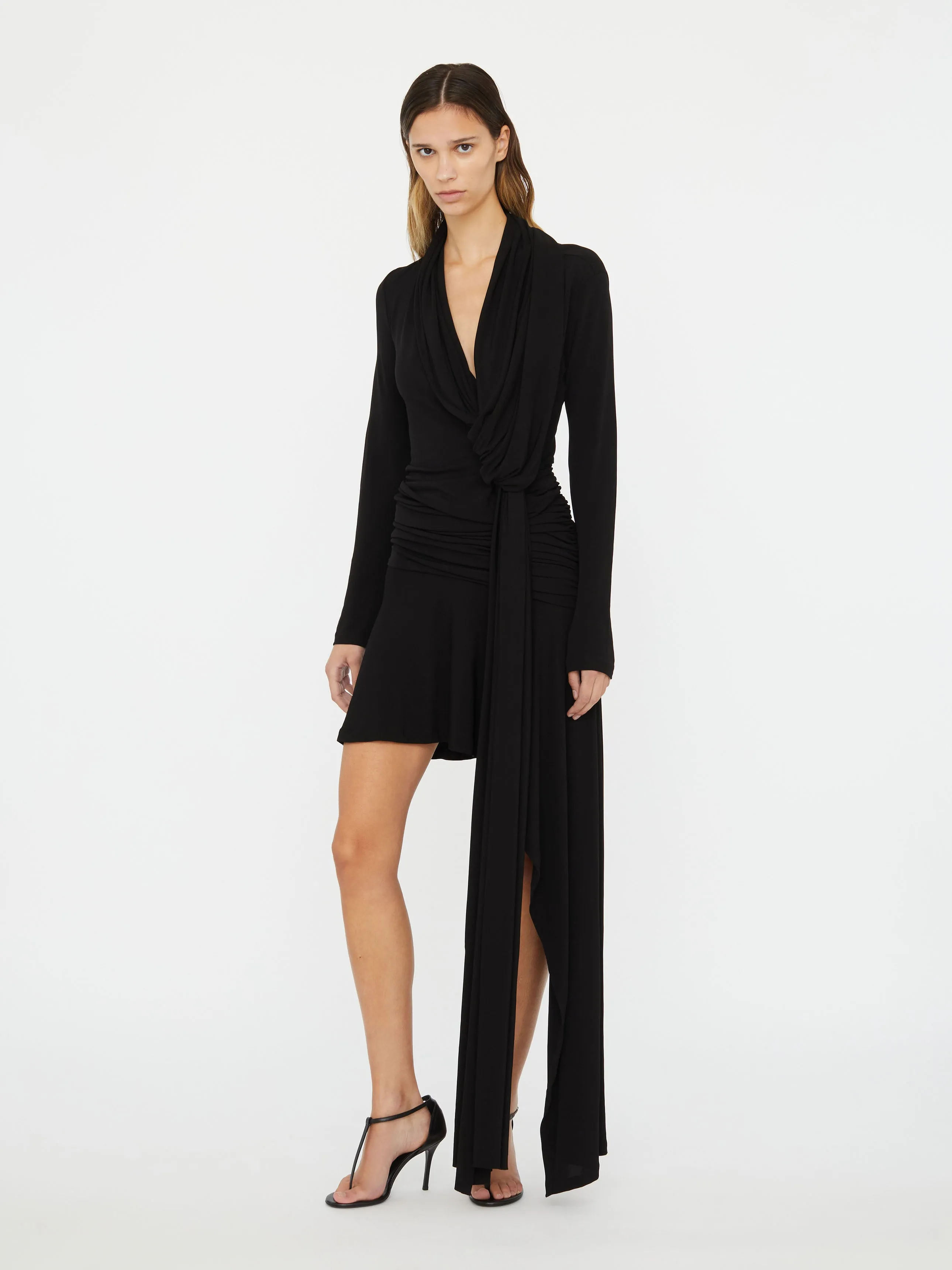 Interlock Jersey Drape Dress sold by Christopher Esber product image thumbnail 5