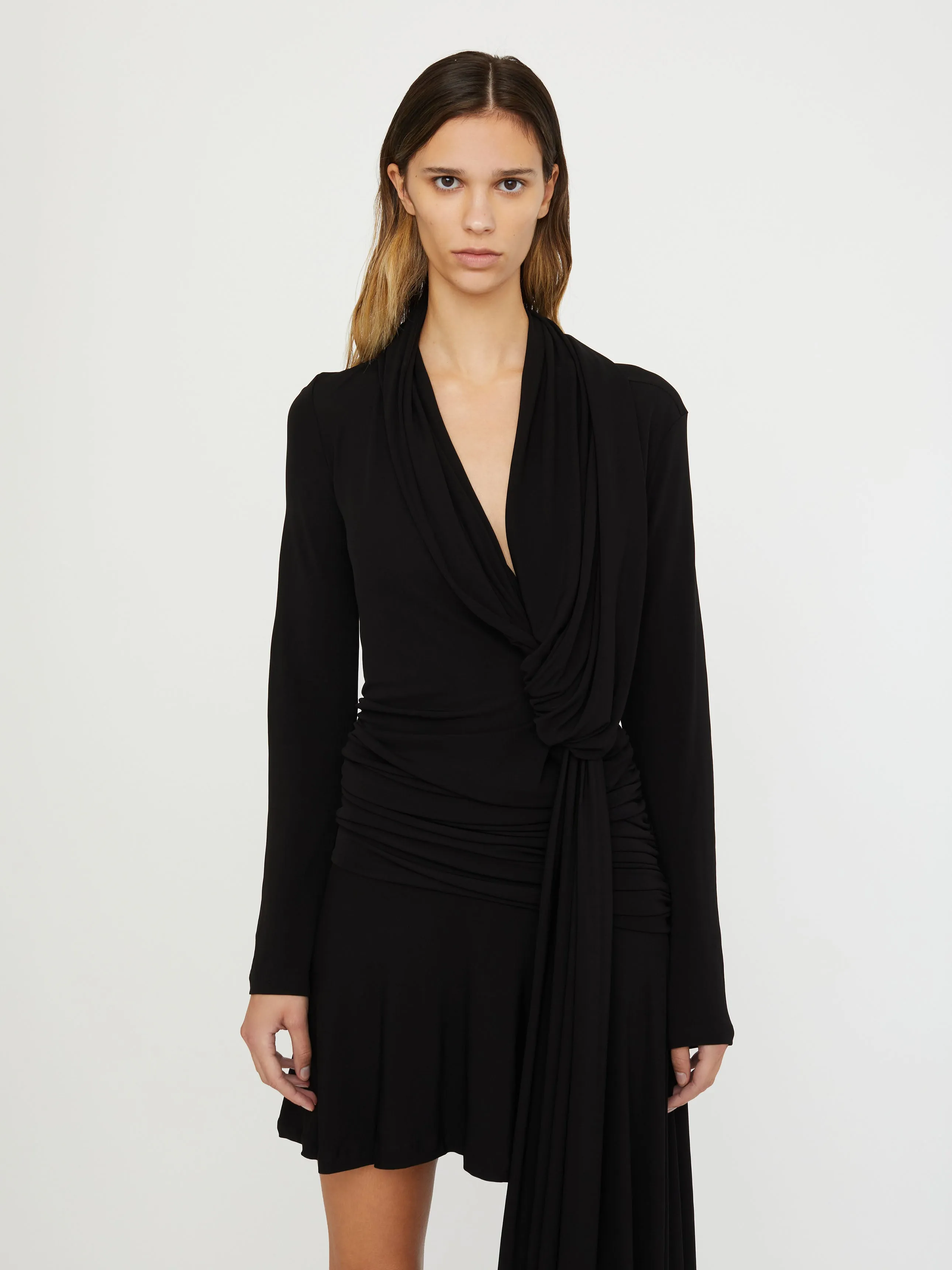 Interlock Jersey Drape Dress sold by Christopher Esber product image thumbnail 2