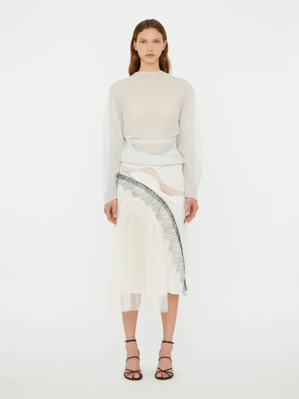 Vespertine Lace Skirt sold by Christopher Esber
