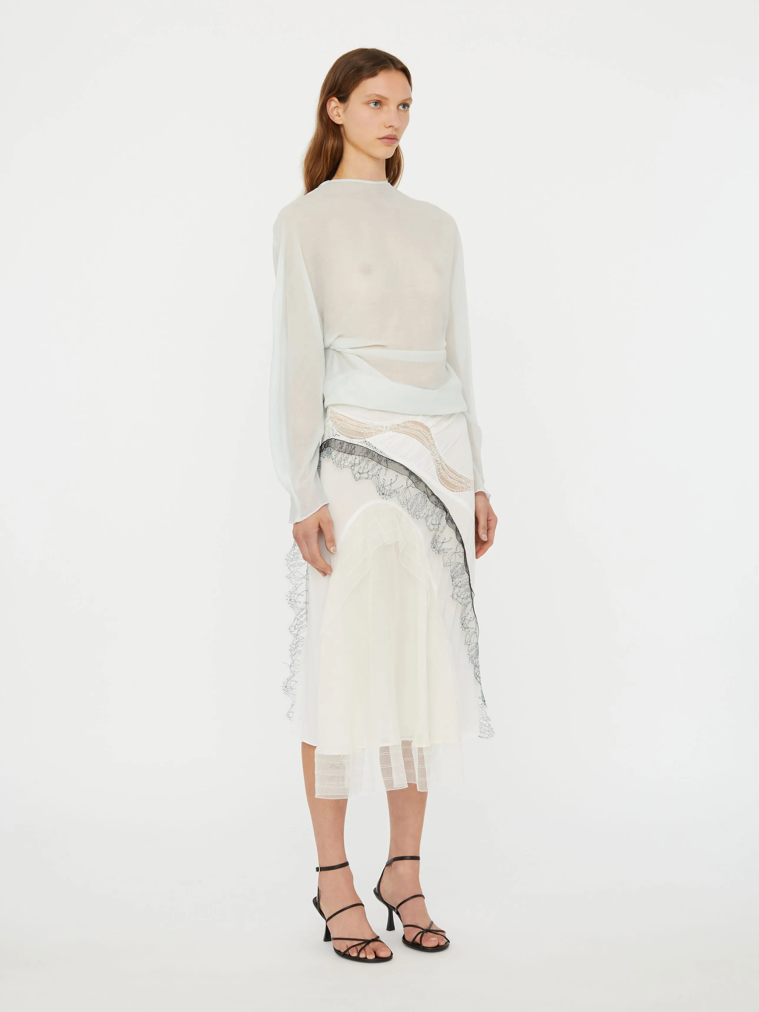 Vespertine Lace Skirt sold by Christopher Esber product image thumbnail 3