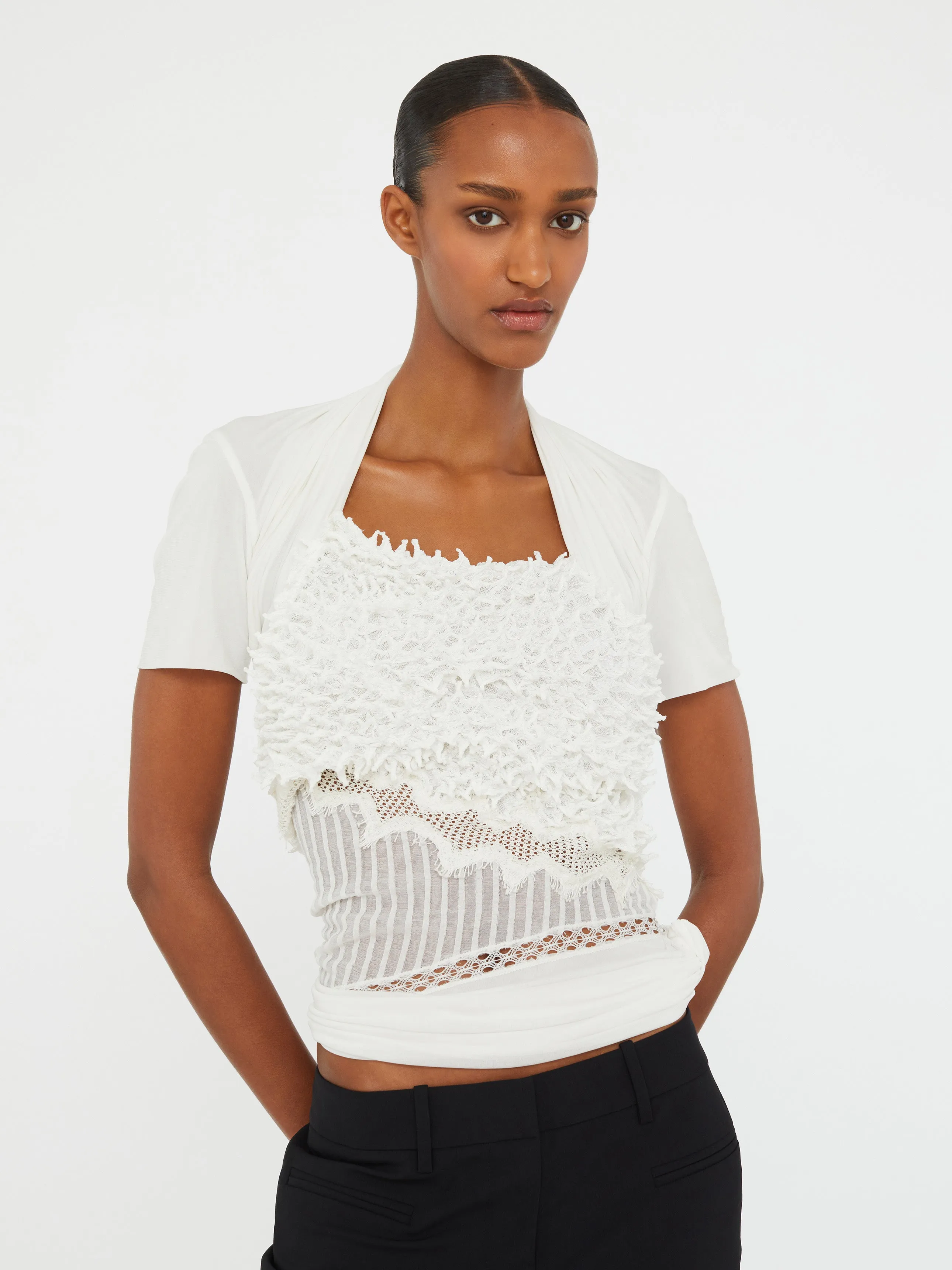 Contort Shibori Jersey Tee sold by Christopher Esber product image thumbnail 4