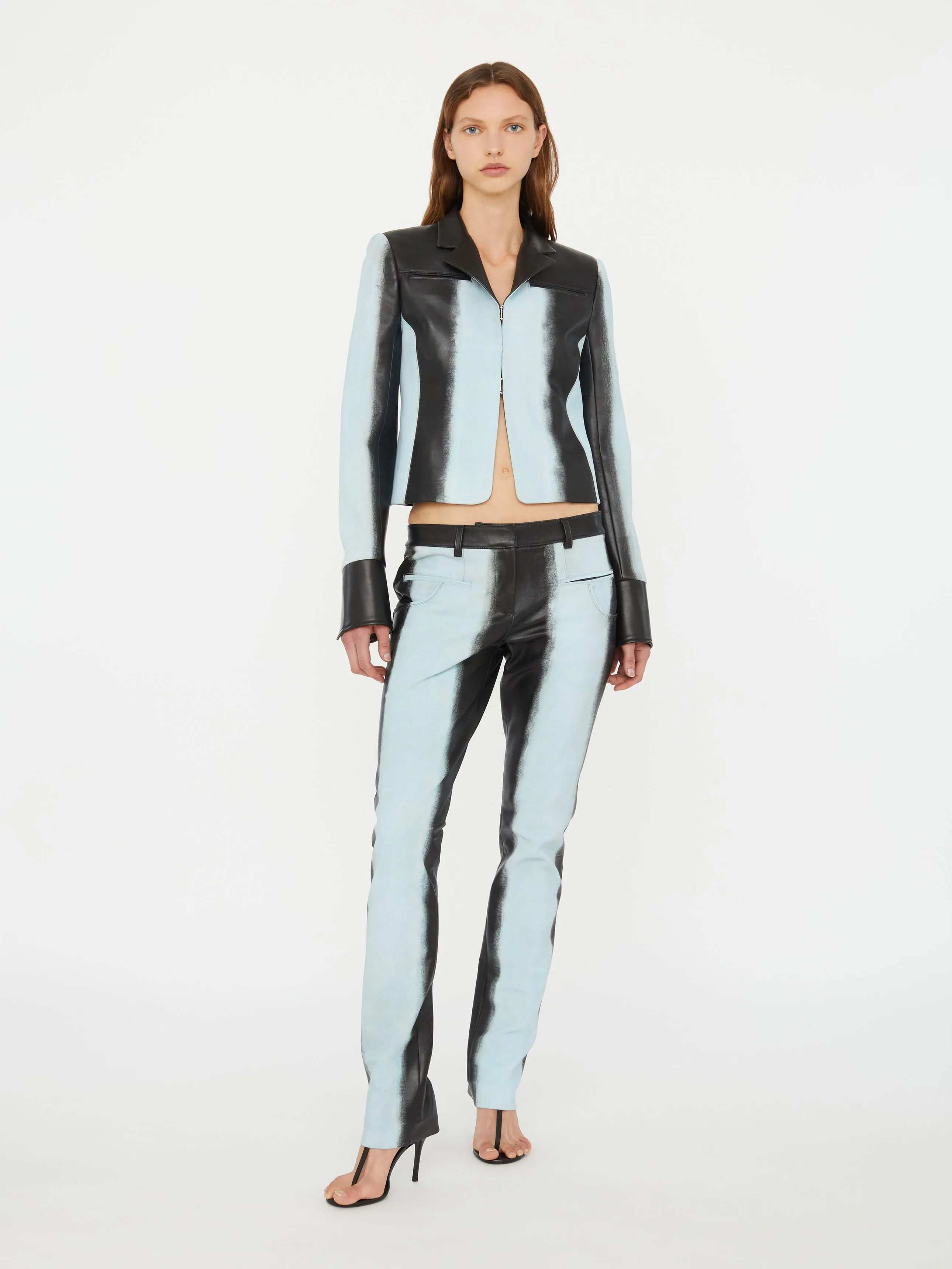 Scuffed Leather Jean sold by Christopher Esber