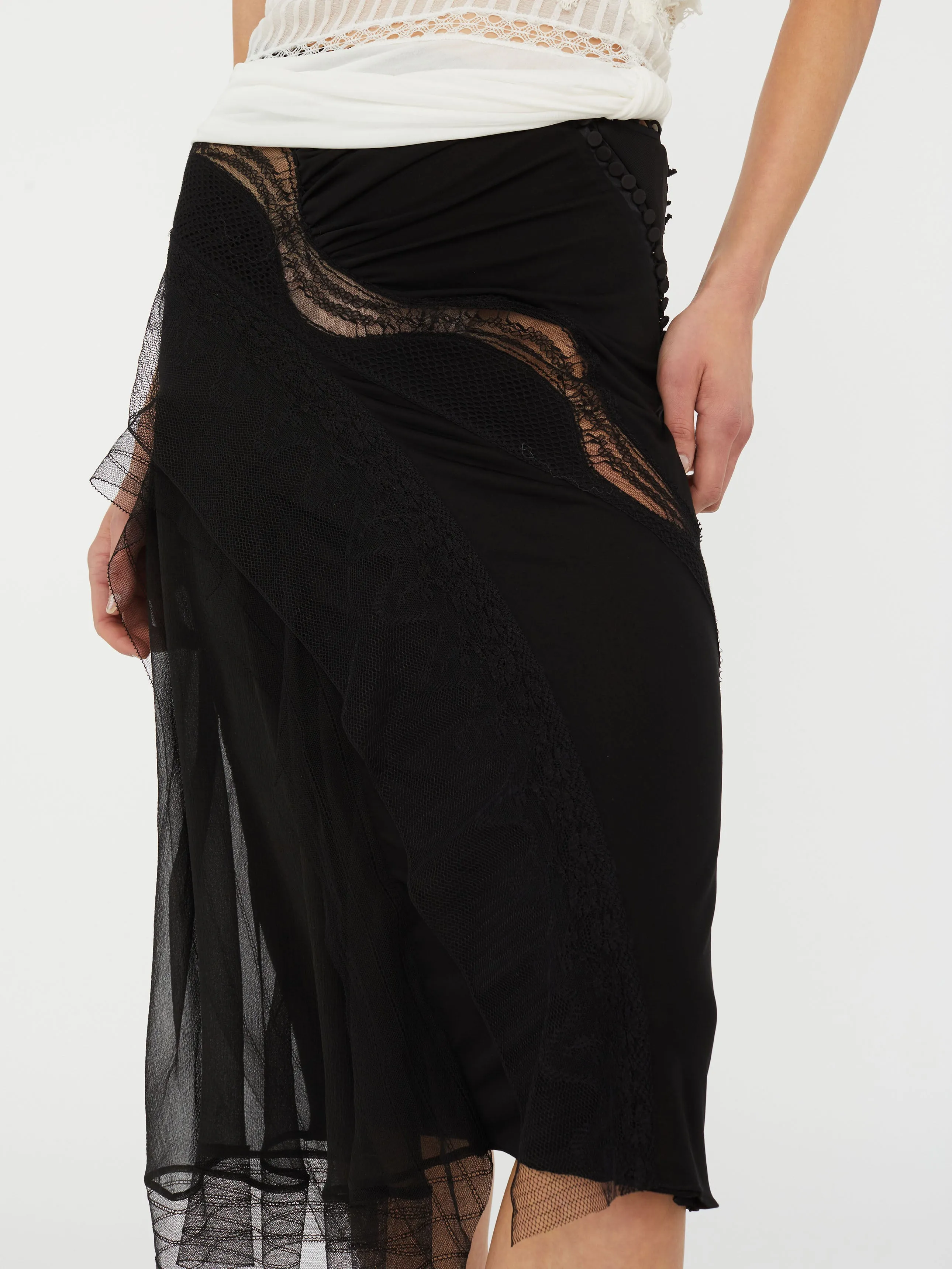 Vespertine Lace Skirt sold by Christopher Esber product image thumbnail 4