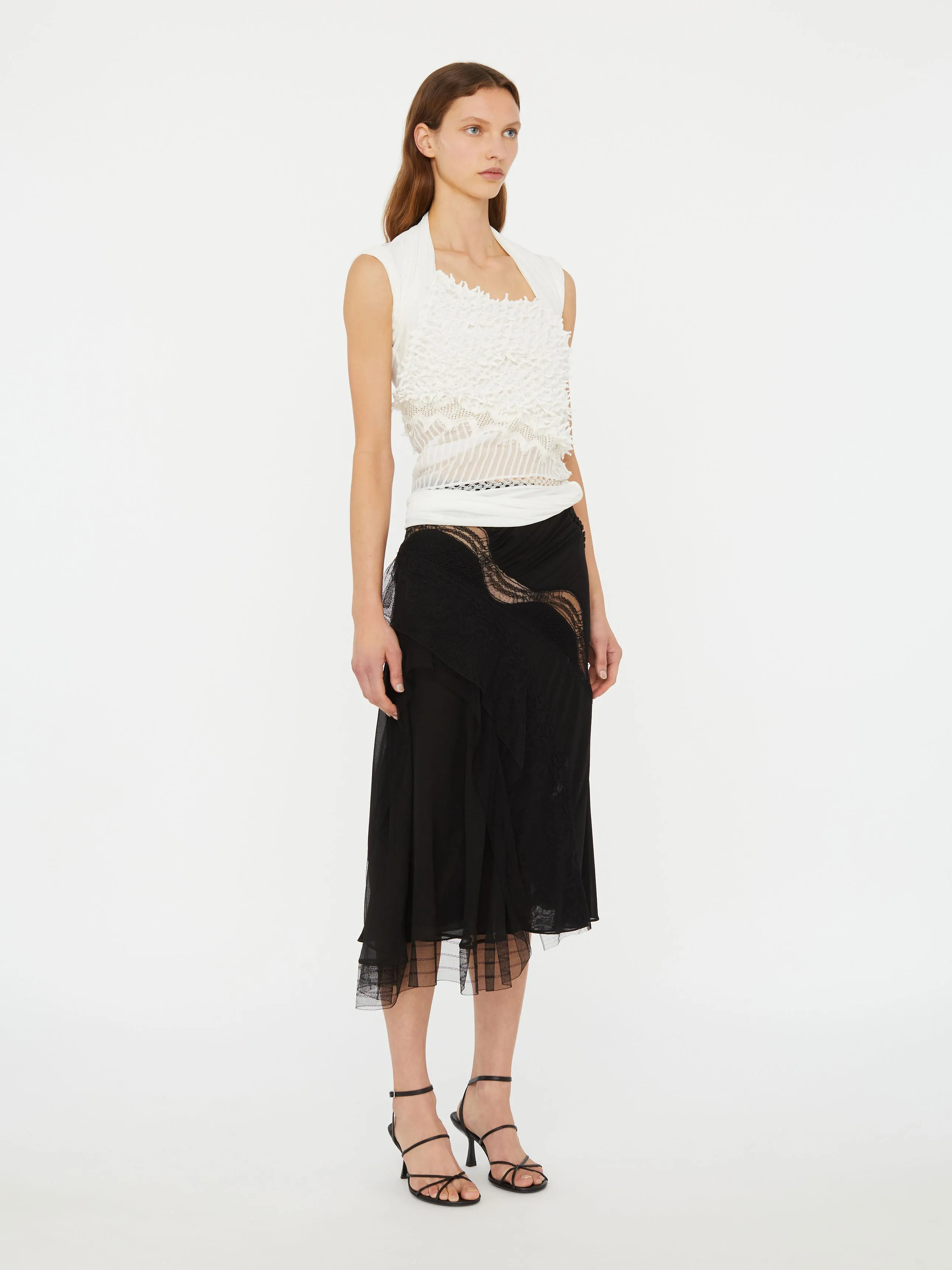 Vespertine Lace Skirt sold by Christopher Esber product image thumbnail 3