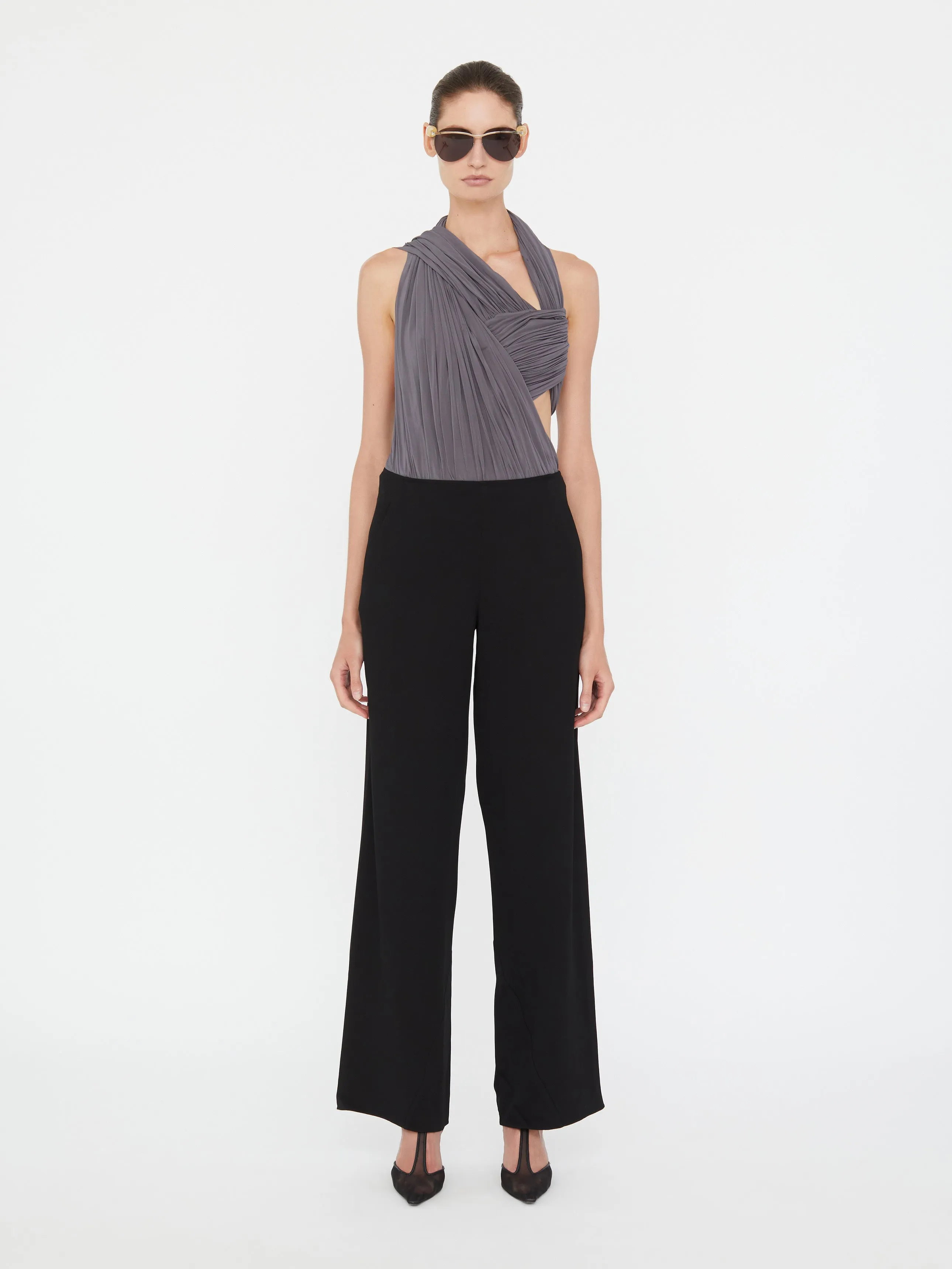 Swept Drape Bodysuit sold by Christopher Esber product image thumbnail 2