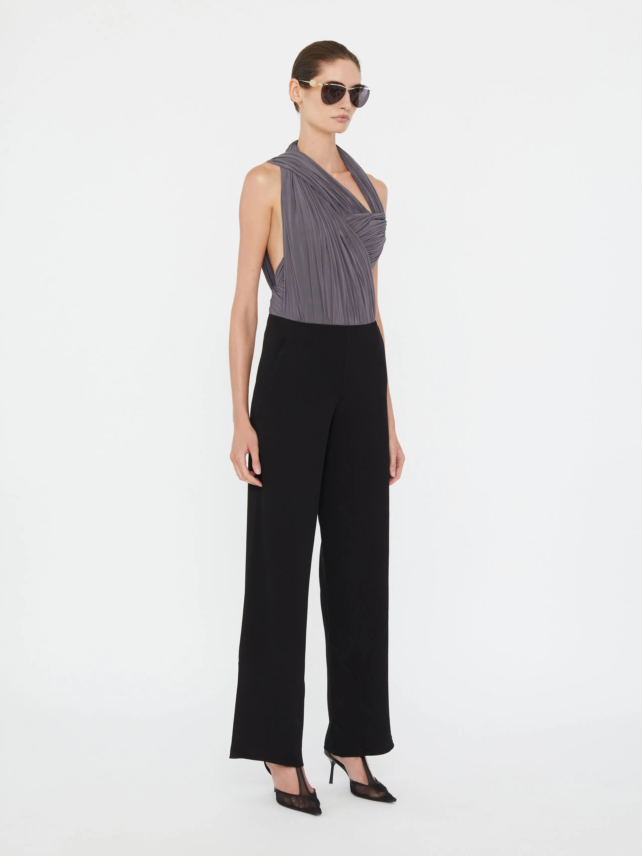 Swept Drape Bodysuit sold by Christopher Esber product image thumbnail 3