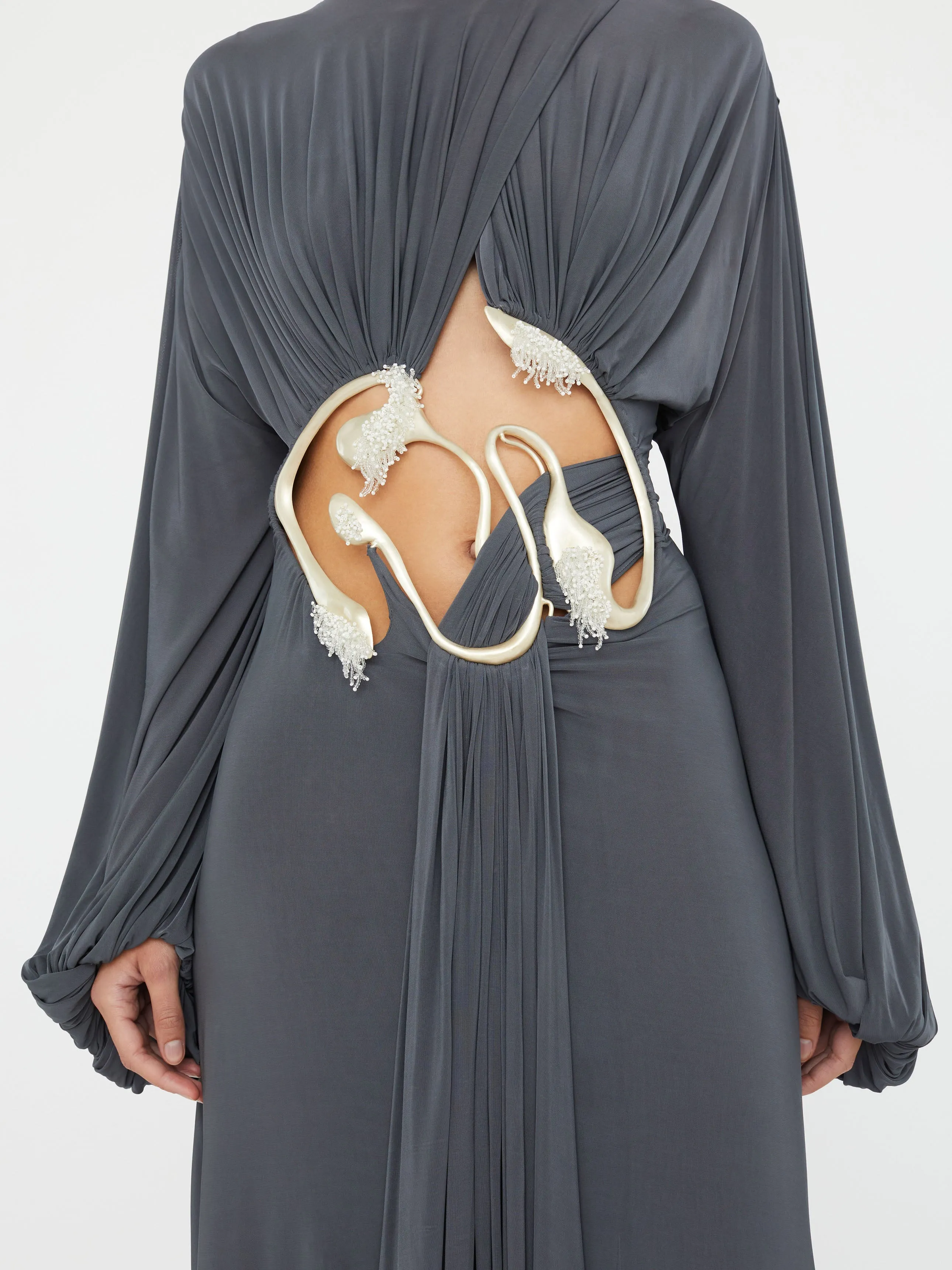 Sculptured Torso Sweater Dress sold by Christopher Esber product image thumbnail 3