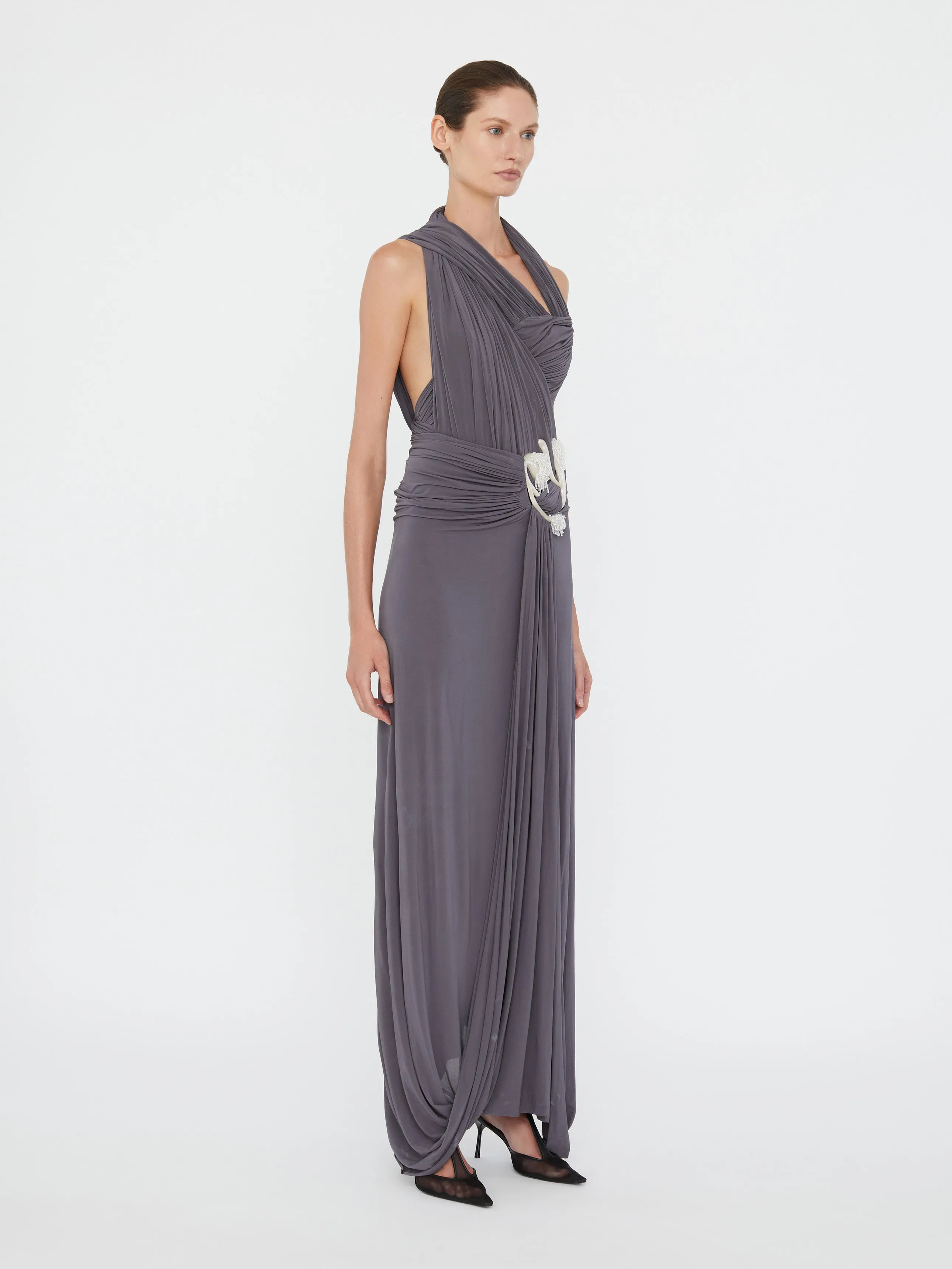 Sculptured Loop Drape Skirt sold by Christopher Esber product image thumbnail 2