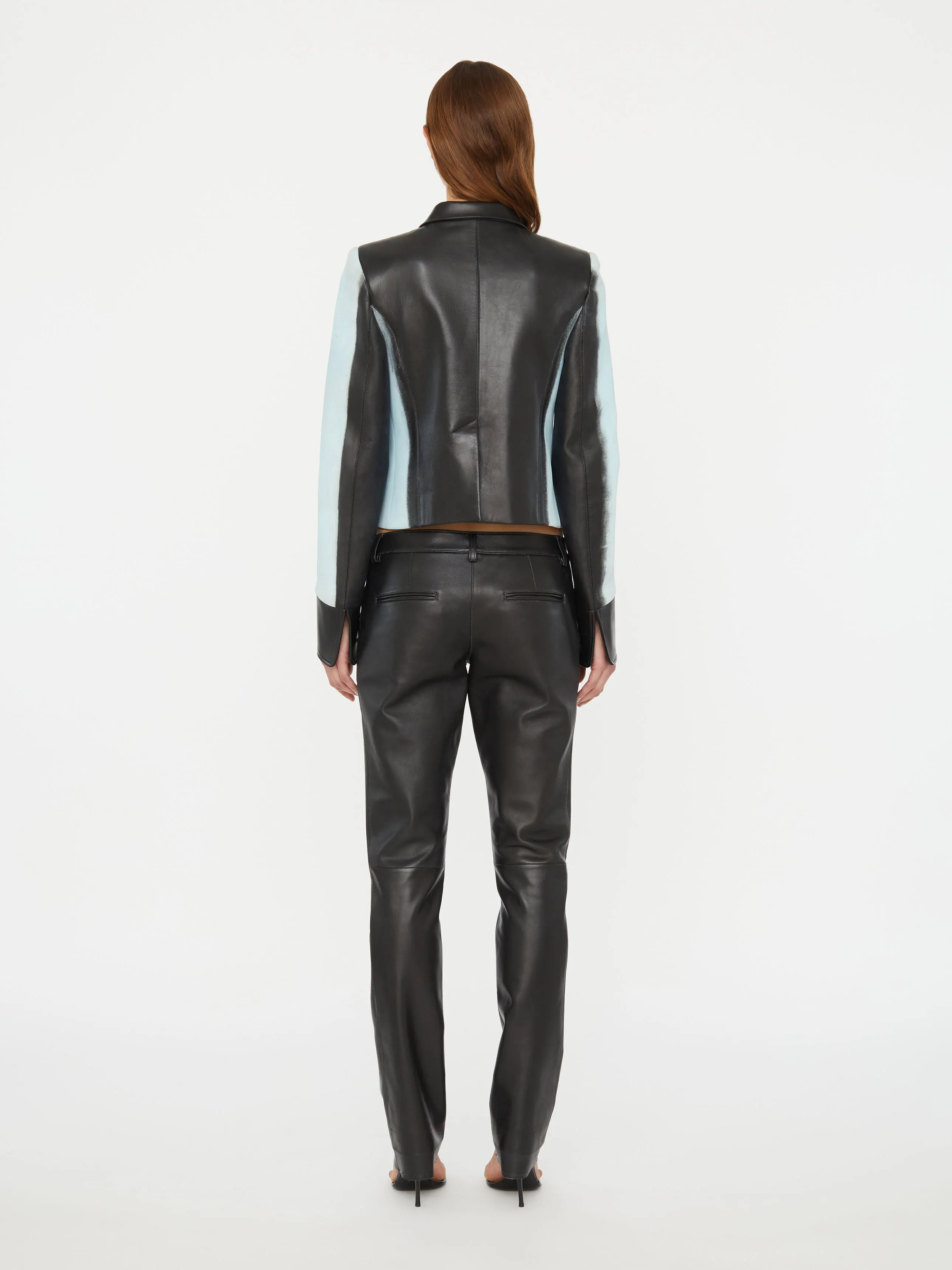 Scuffed Leather Jacket sold by Christopher Esber product image thumbnail 5