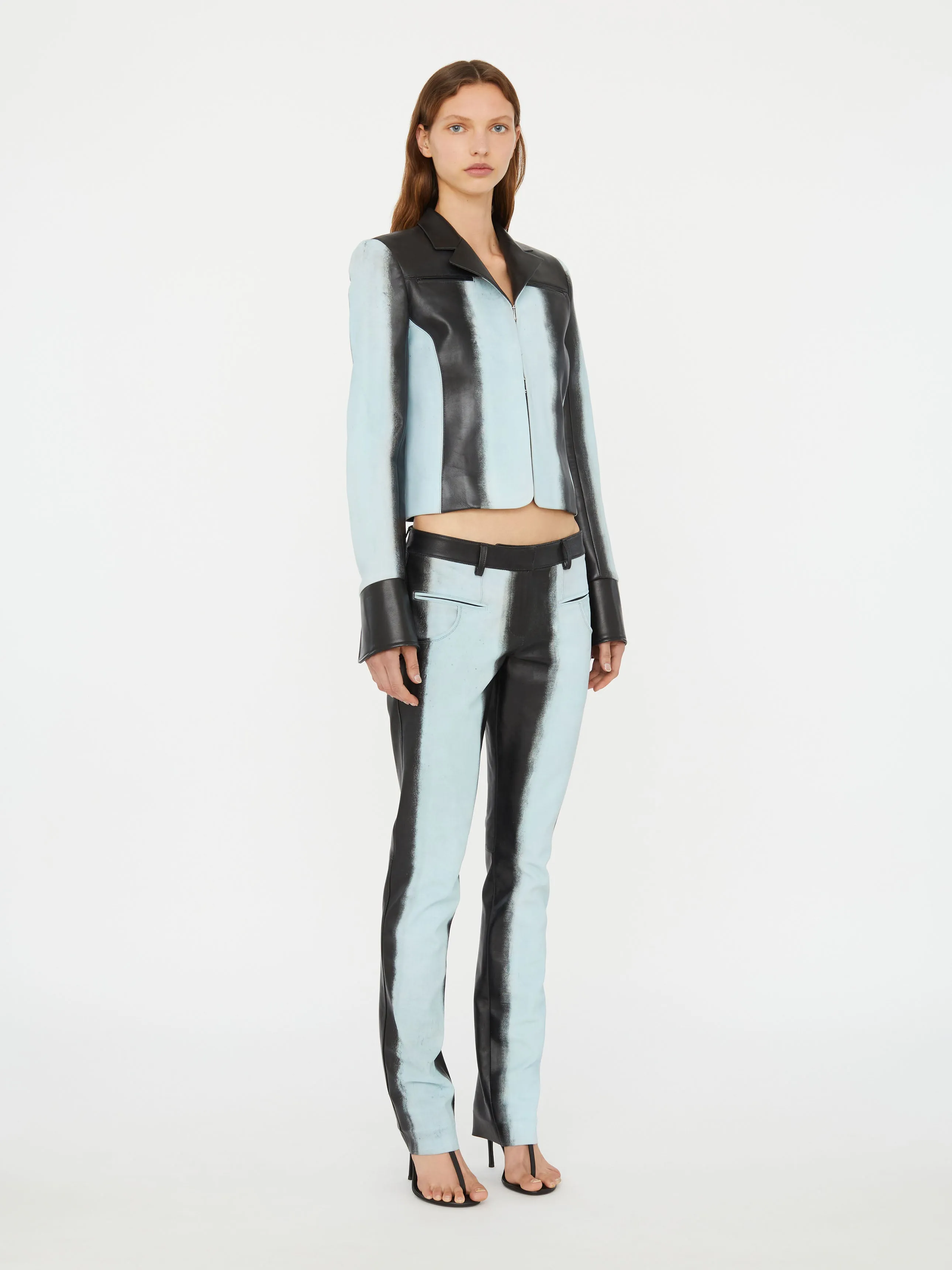 Scuffed Leather Jacket sold by Christopher Esber product image thumbnail 3