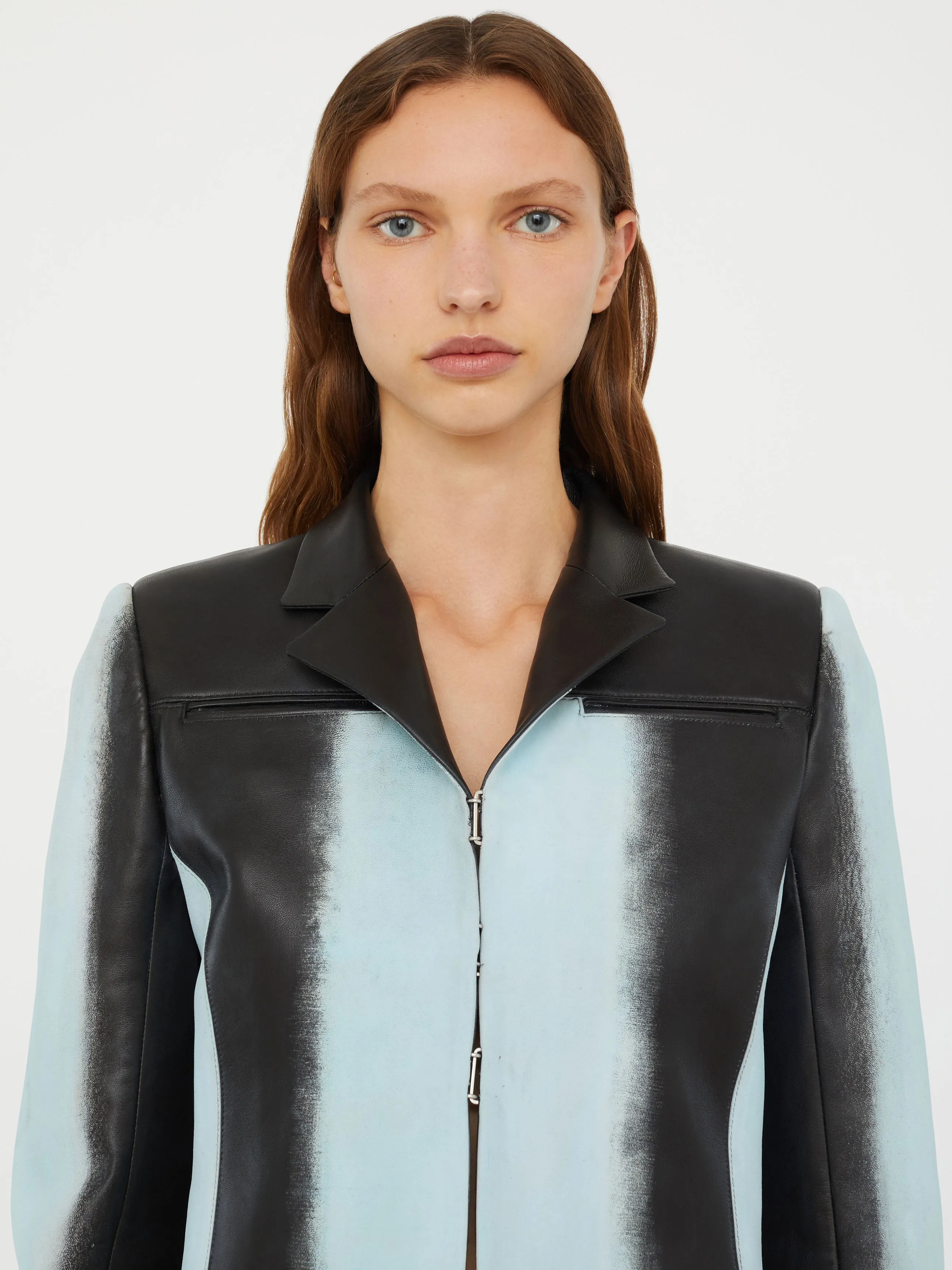 Scuffed Leather Jacket sold by Christopher Esber product image thumbnail 4