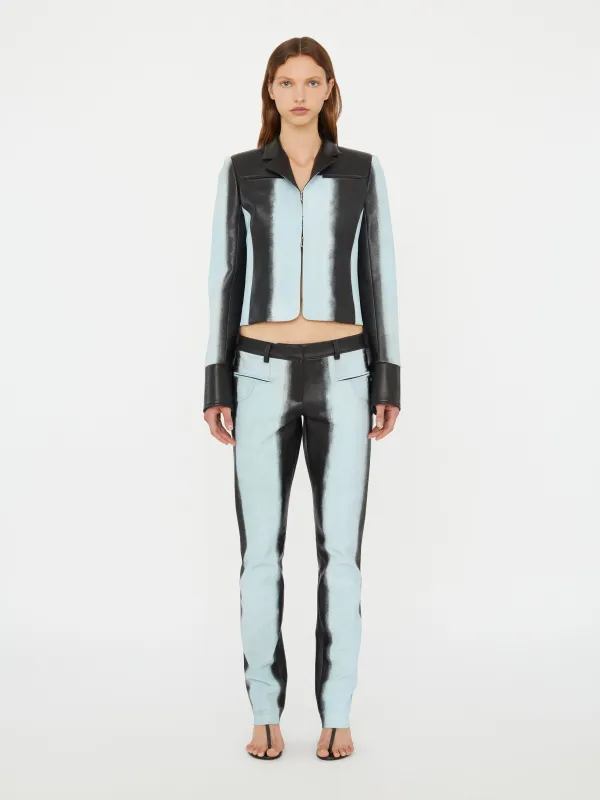 Scuffed Leather Jacket sold by Christopher Esber