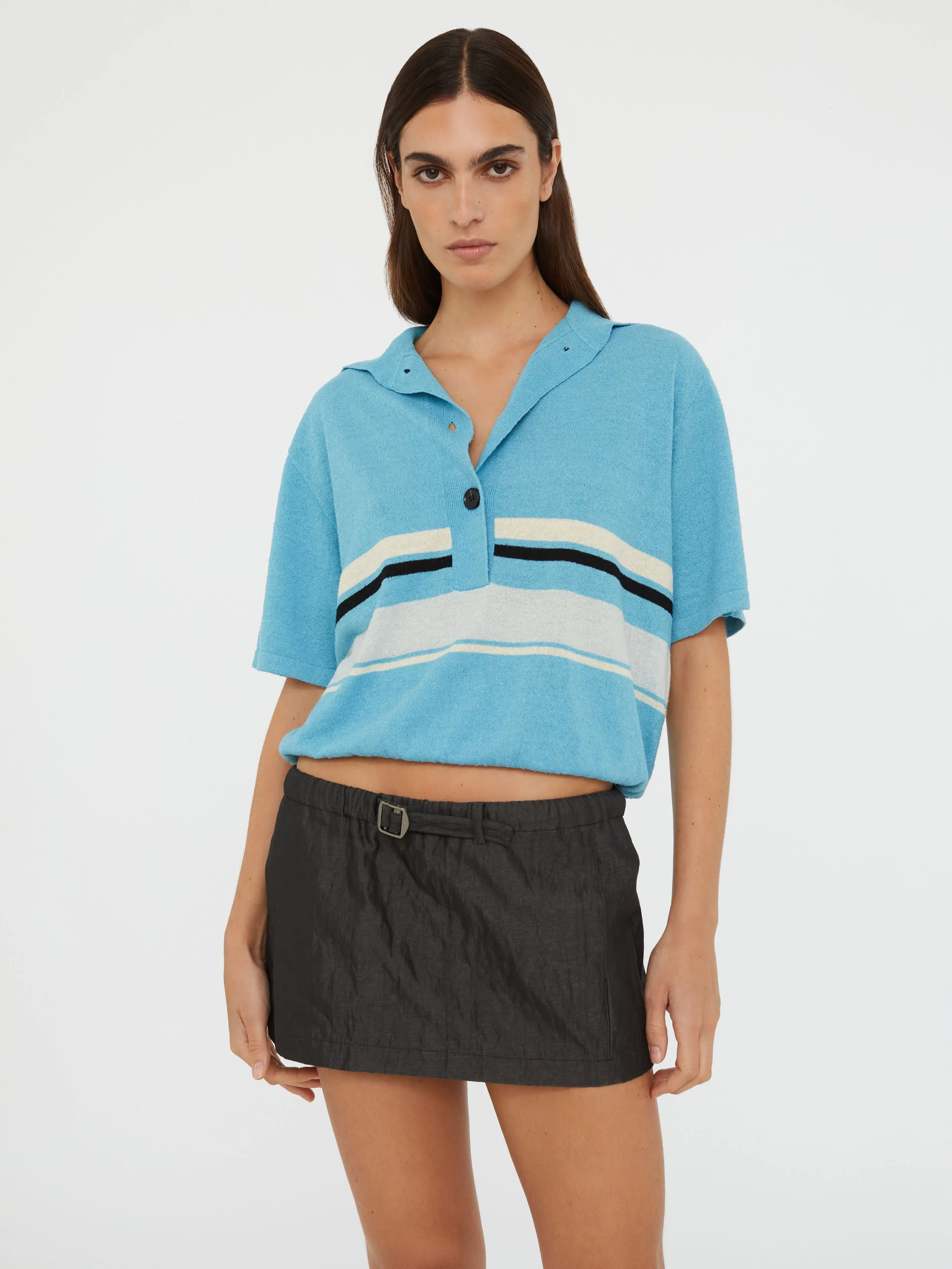 Crushed Belted Mini Skirt sold by Christopher Esber product image thumbnail 4