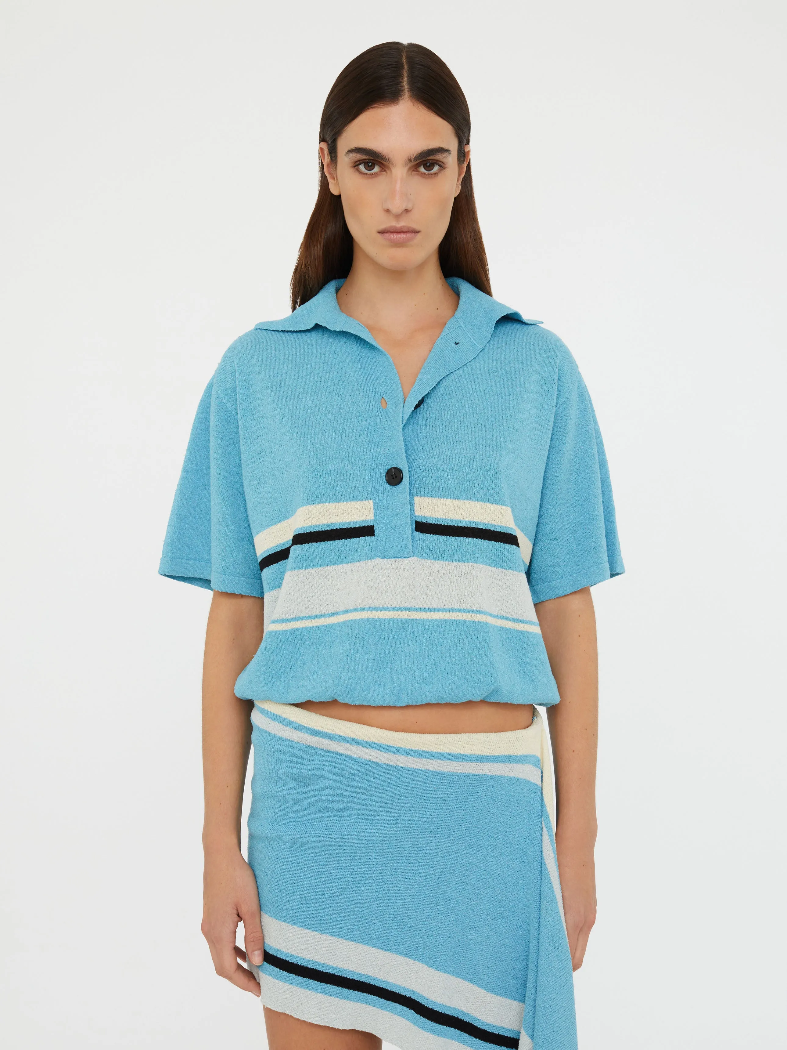 Straccio Knitted Clean Polo sold by Christopher Esber