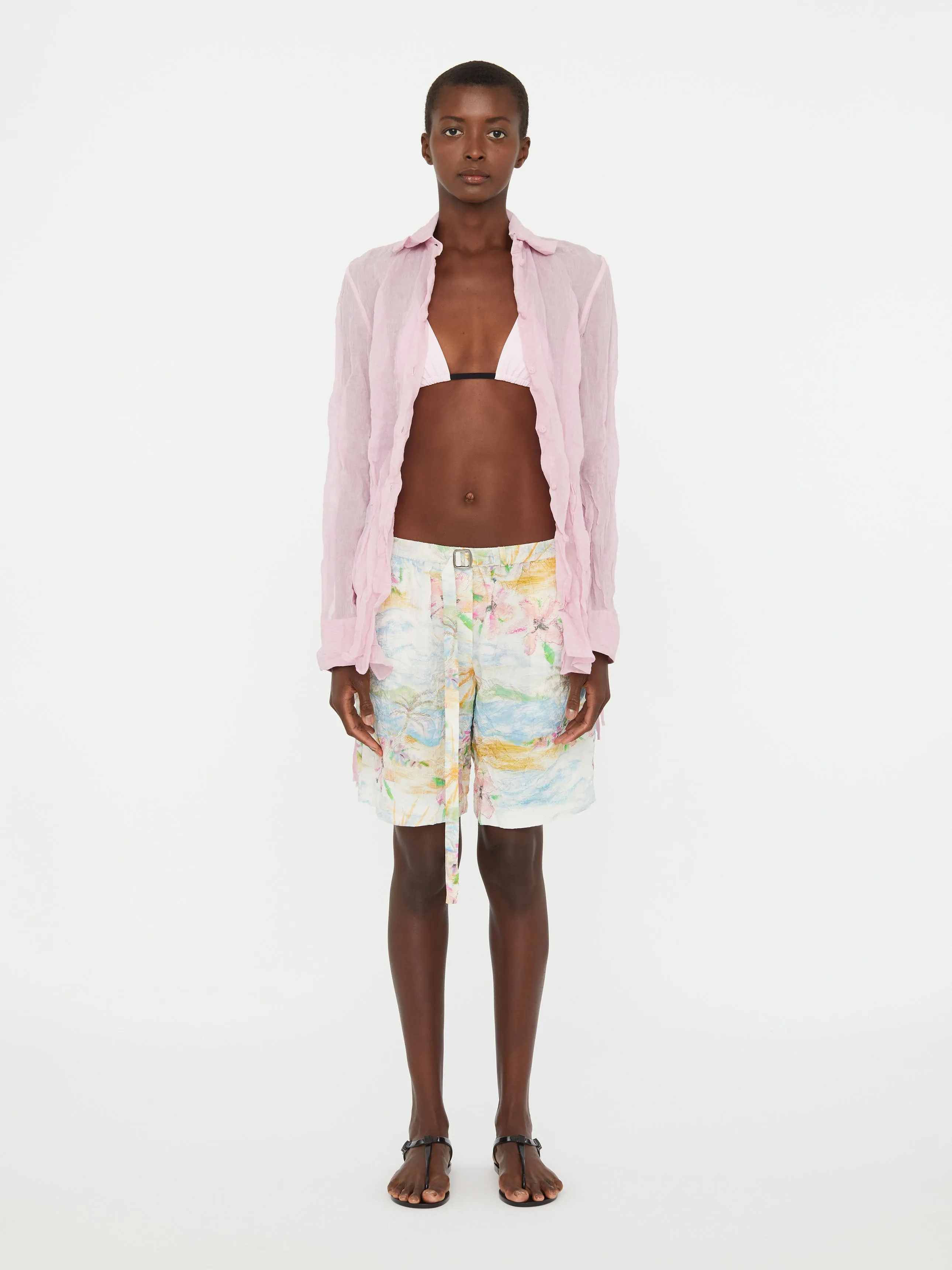 Crushed Side Tie Shirt sold by Christopher Esber product image thumbnail 2