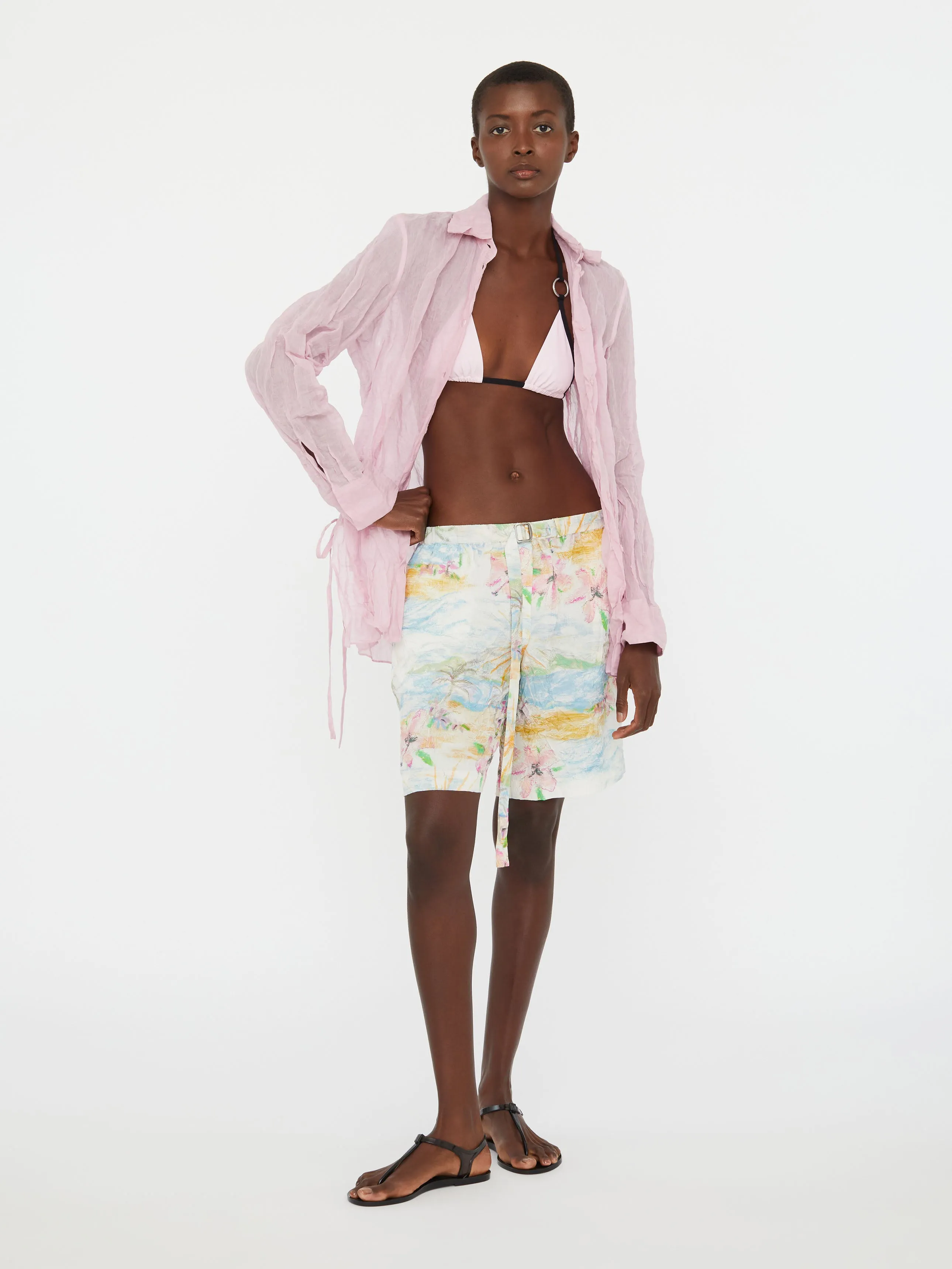 Crushed Side Tie Shirt sold by Christopher Esber product image thumbnail 5