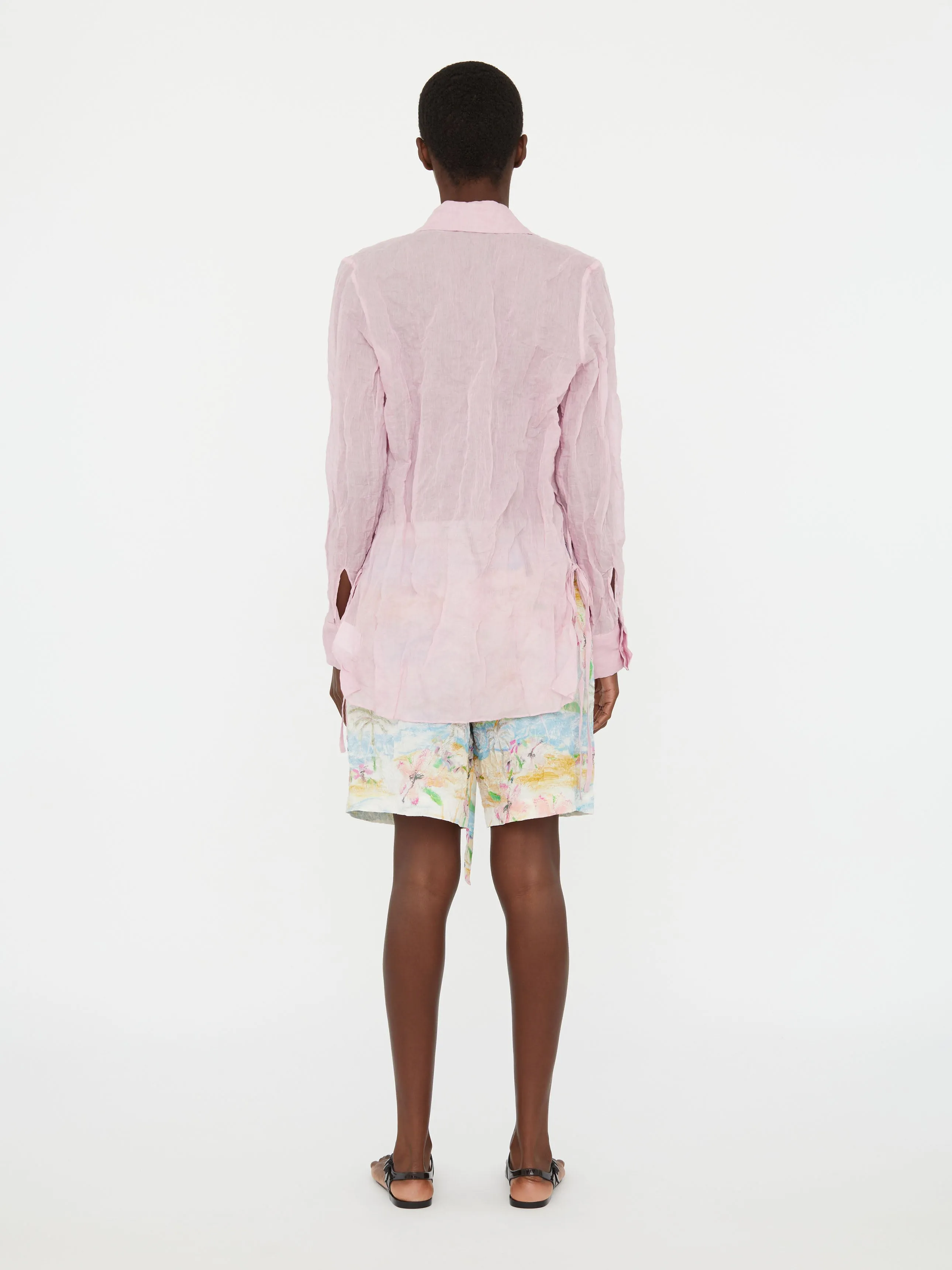 Crushed Side Tie Shirt sold by Christopher Esber product image thumbnail 4