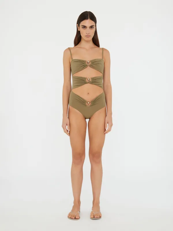 Pierced Orbit One Piece sold by Christopher Esber