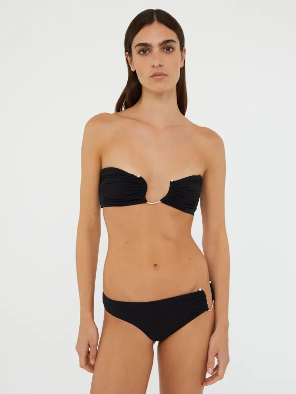 Ruched Crescent Bandeau sold by Christopher Esber